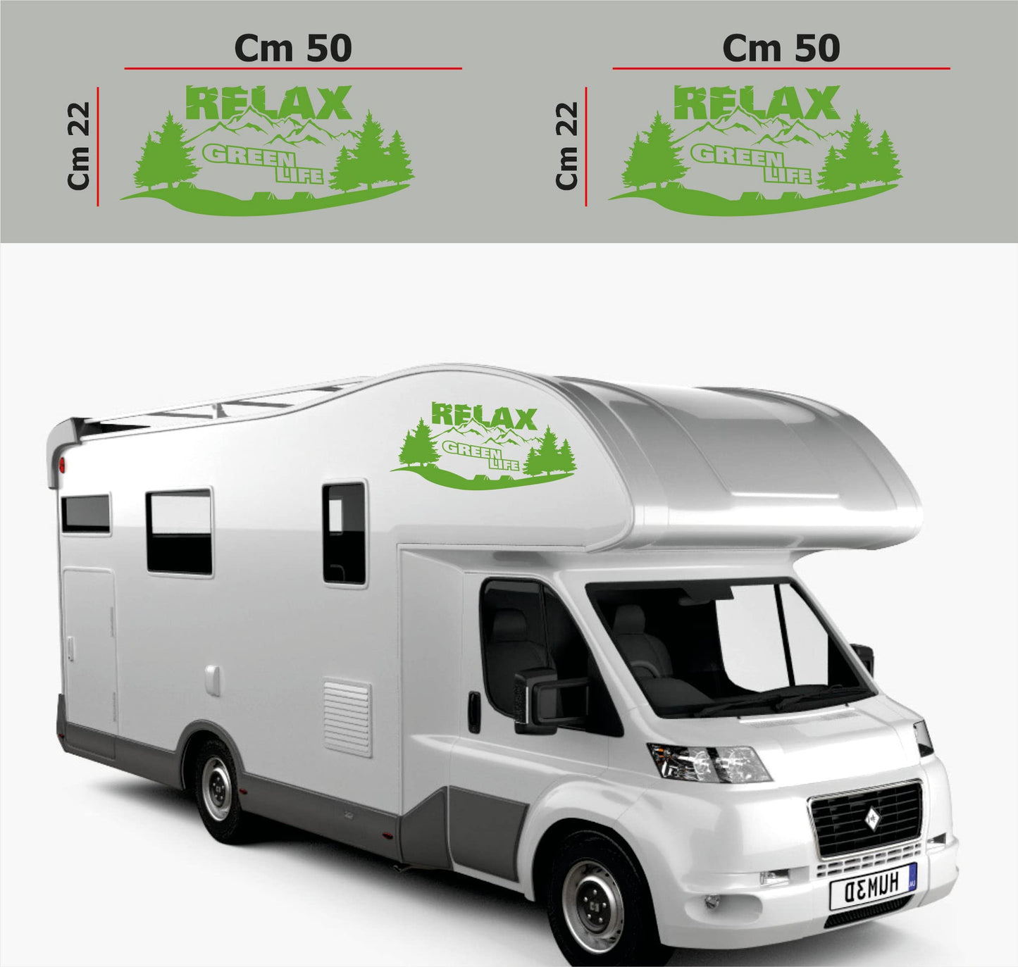 set adesivi decal vinile