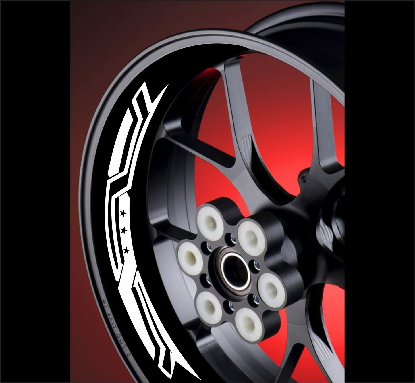 set adesivi decal vinile