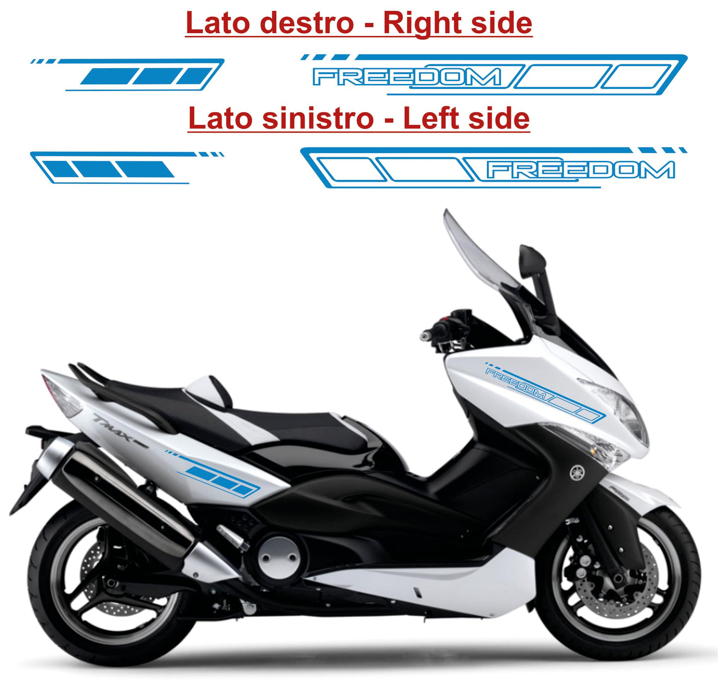 set adesivi decal vinile