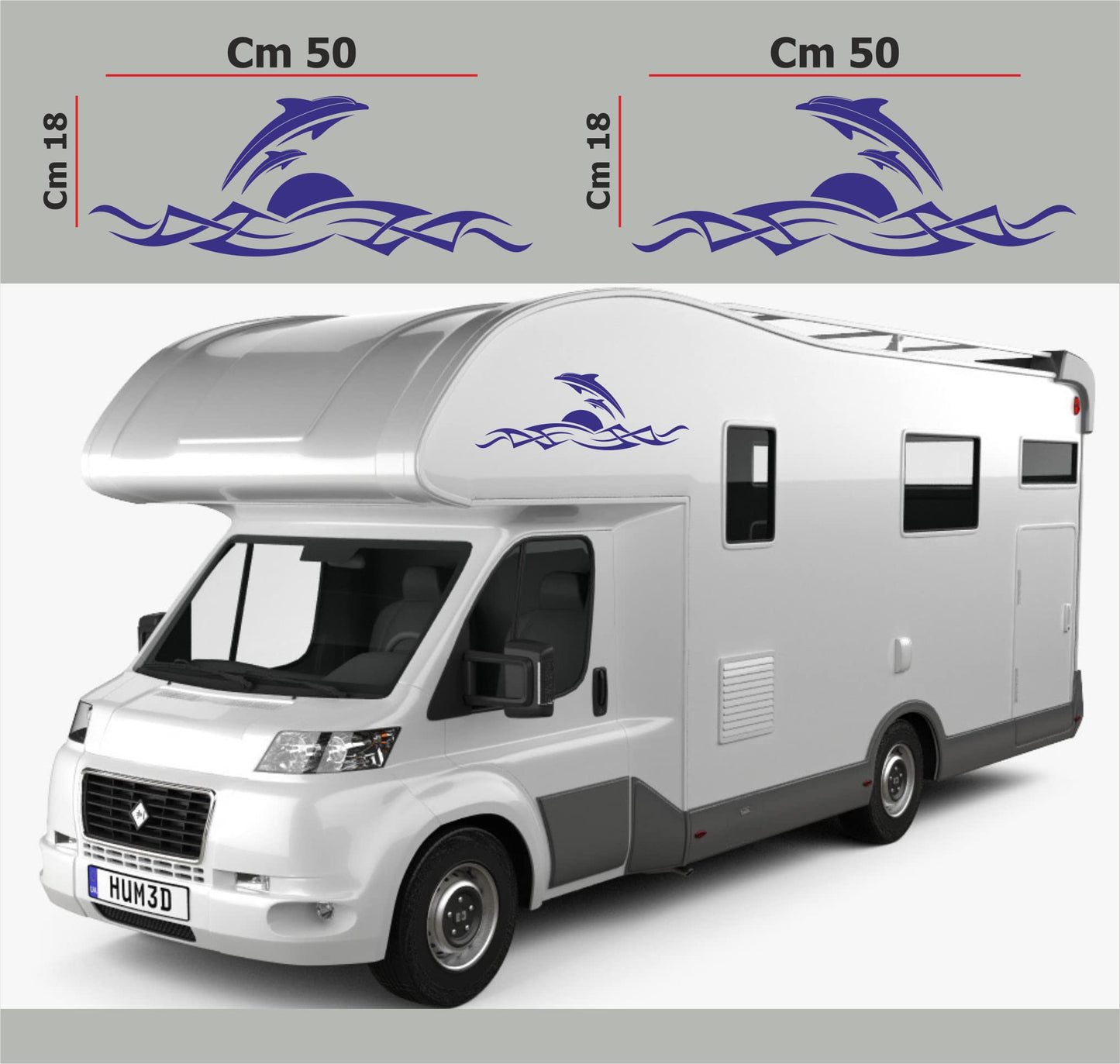 set adesivi decal vinile