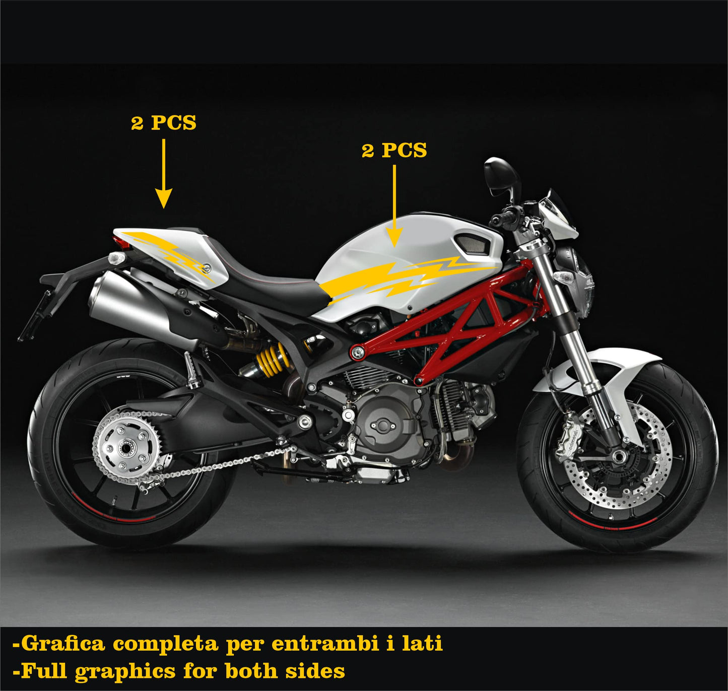 set adesivi decal vinile