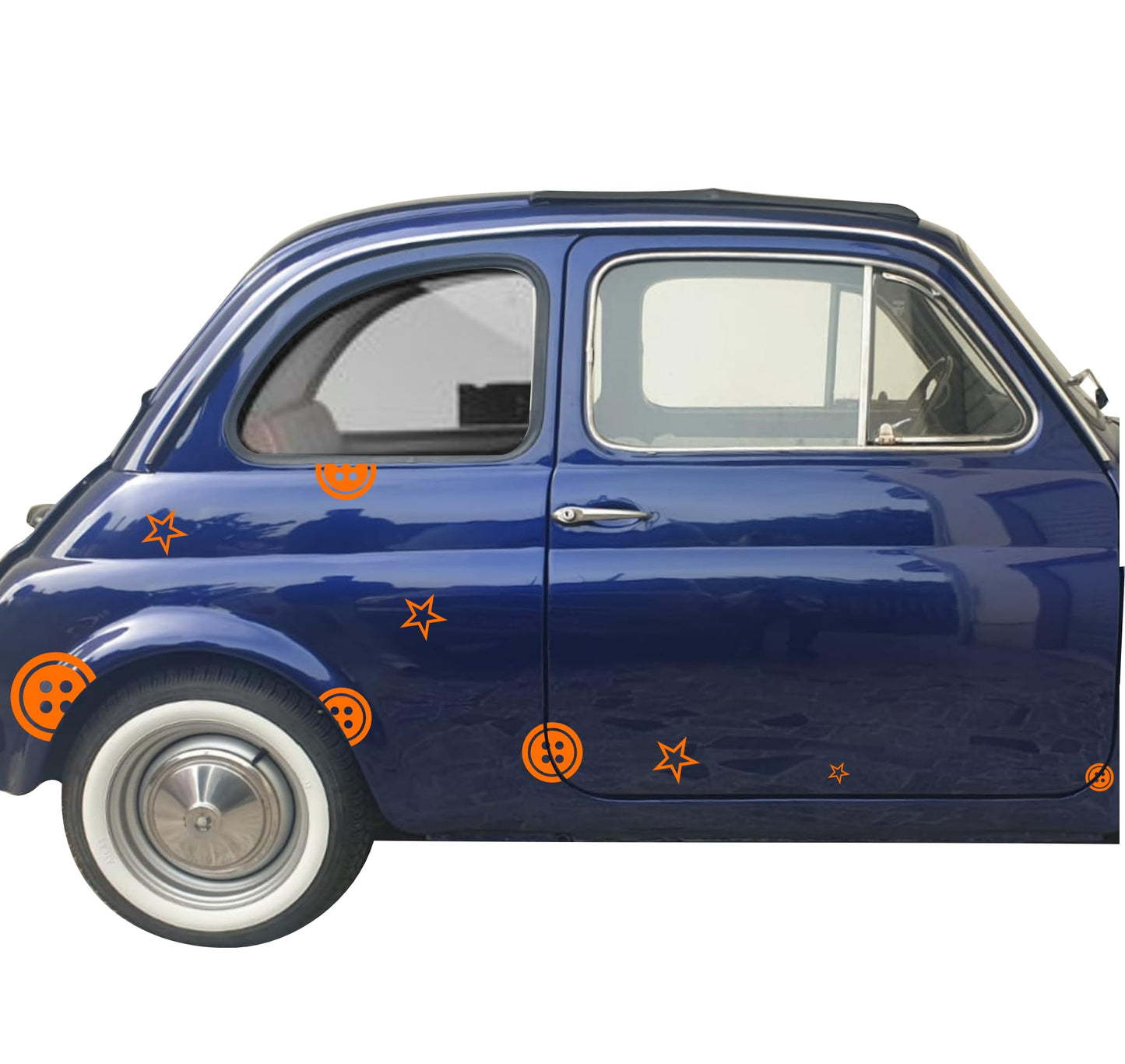 set adesivi decal vinile