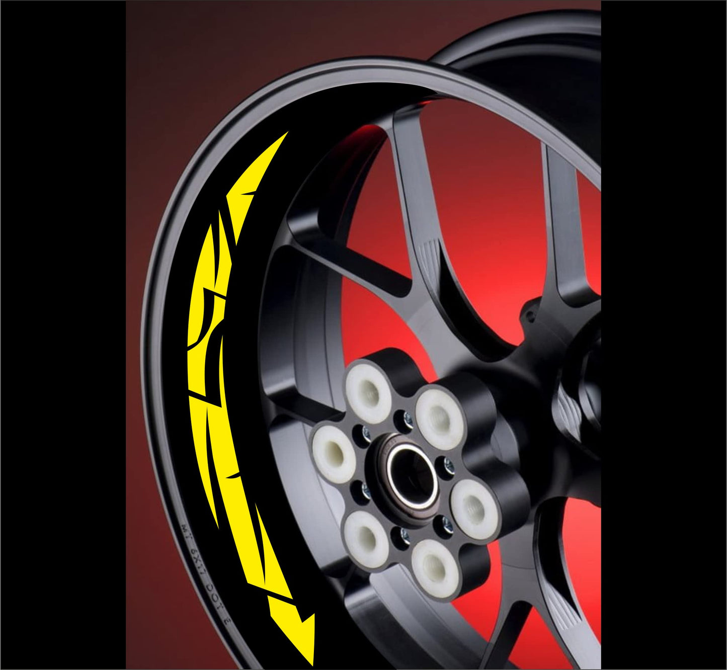 set adesivi decal vinile