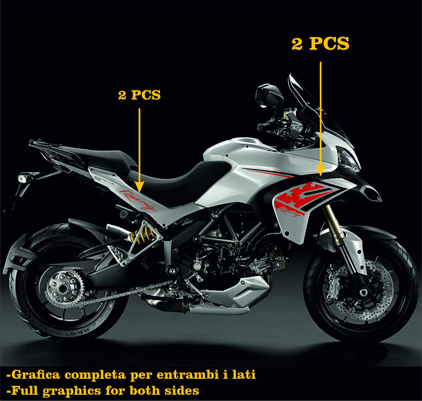 set adesivi decal vinile