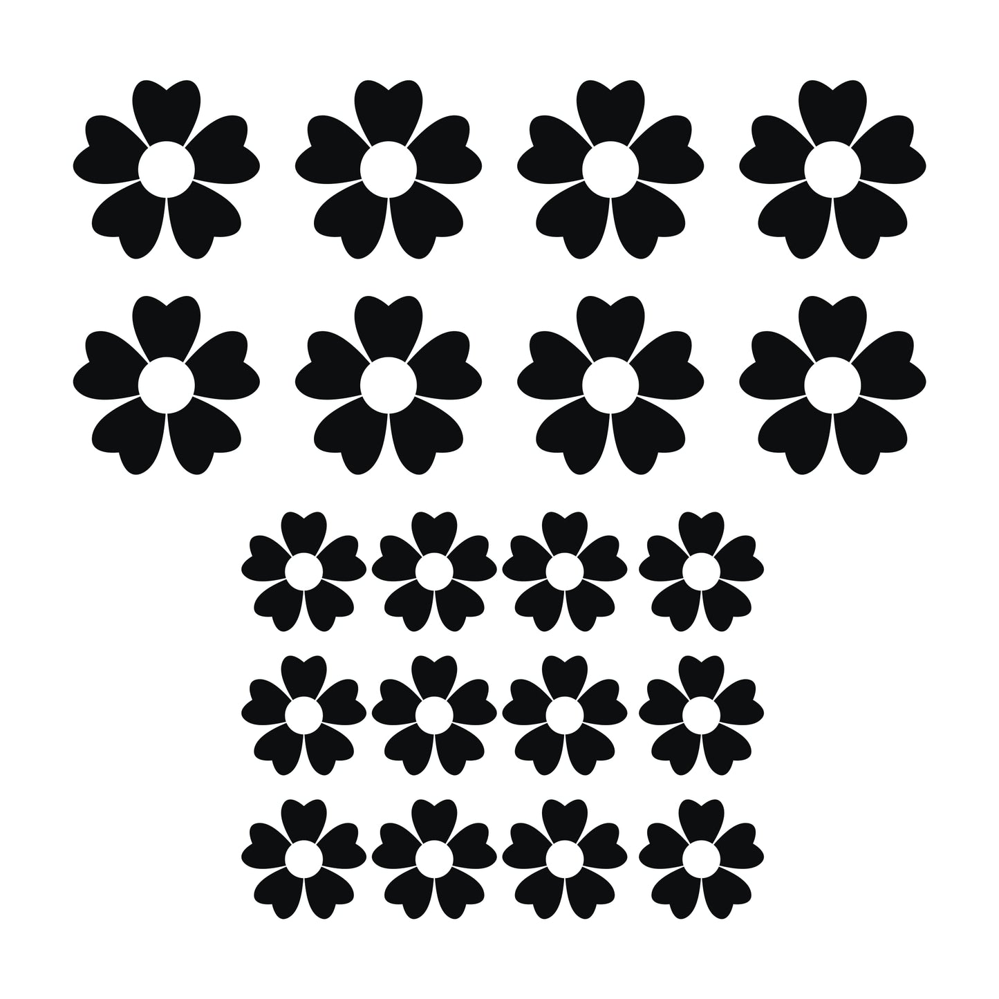 set adesivi decal vinile