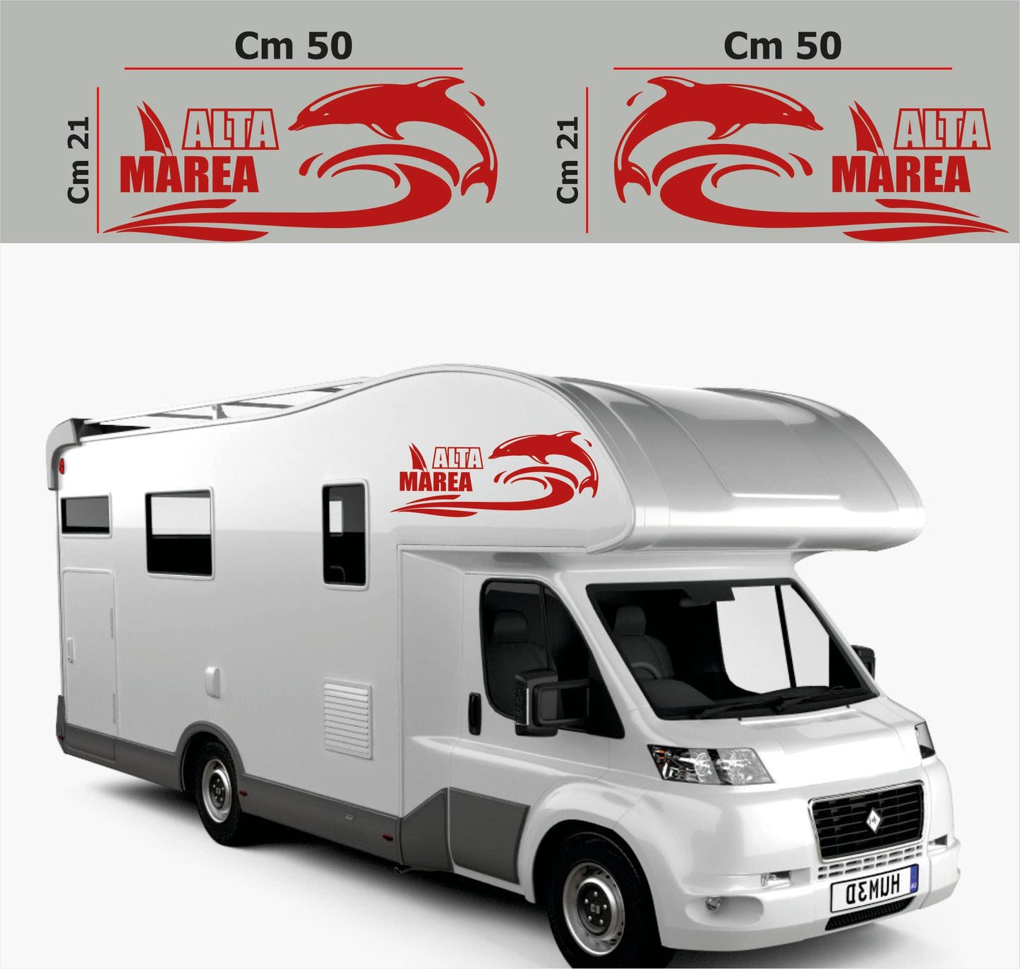 set adesivi decal vinile