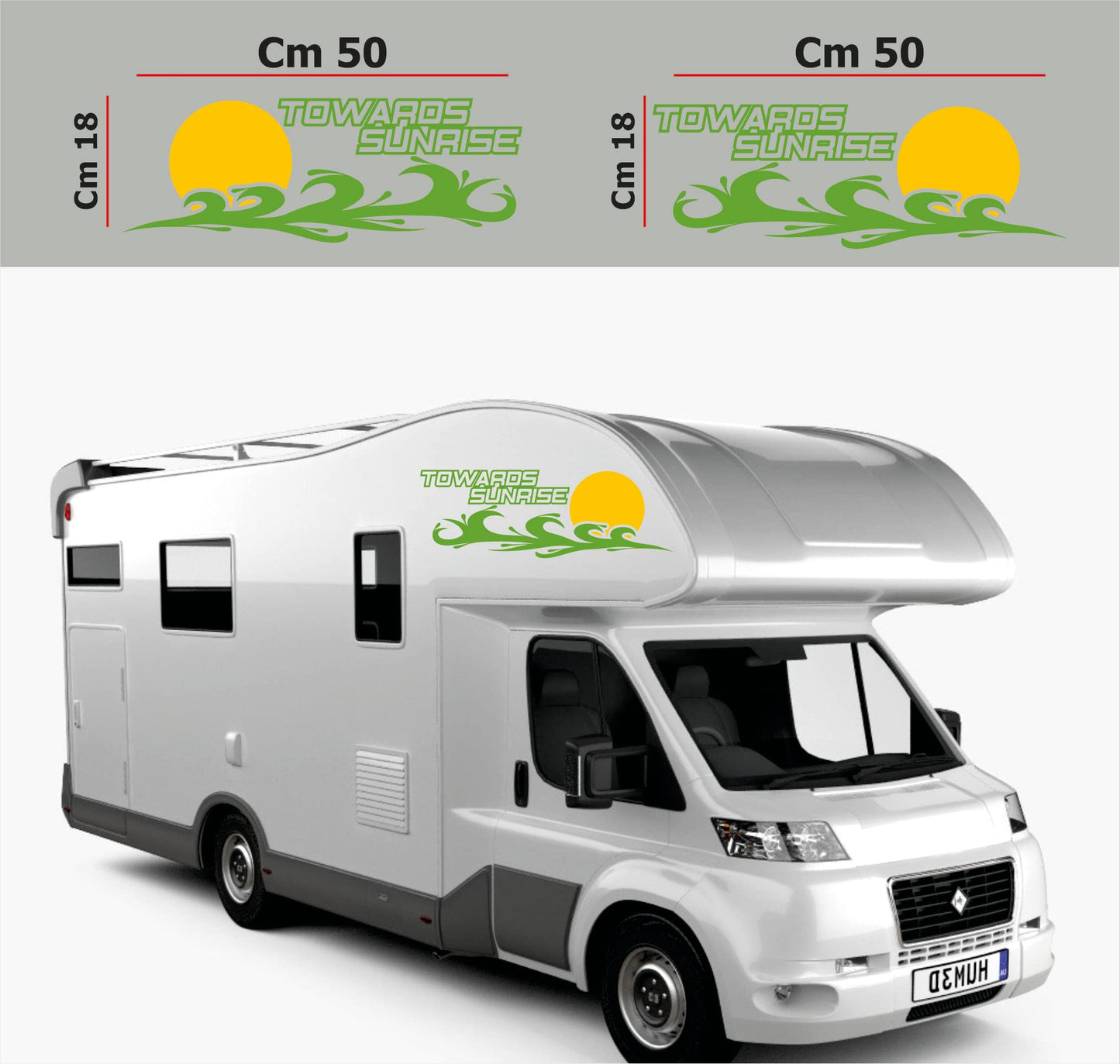 set adesivi decal vinile