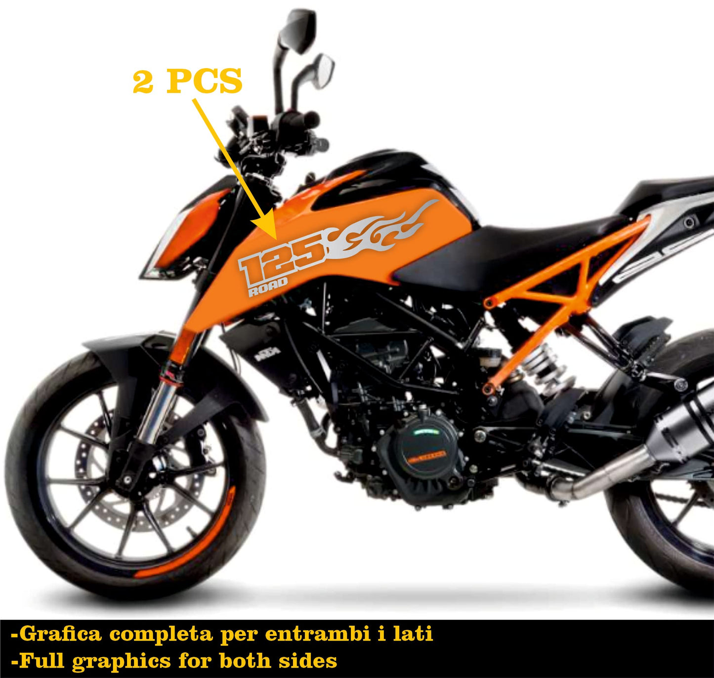 set adesivi decal vinile