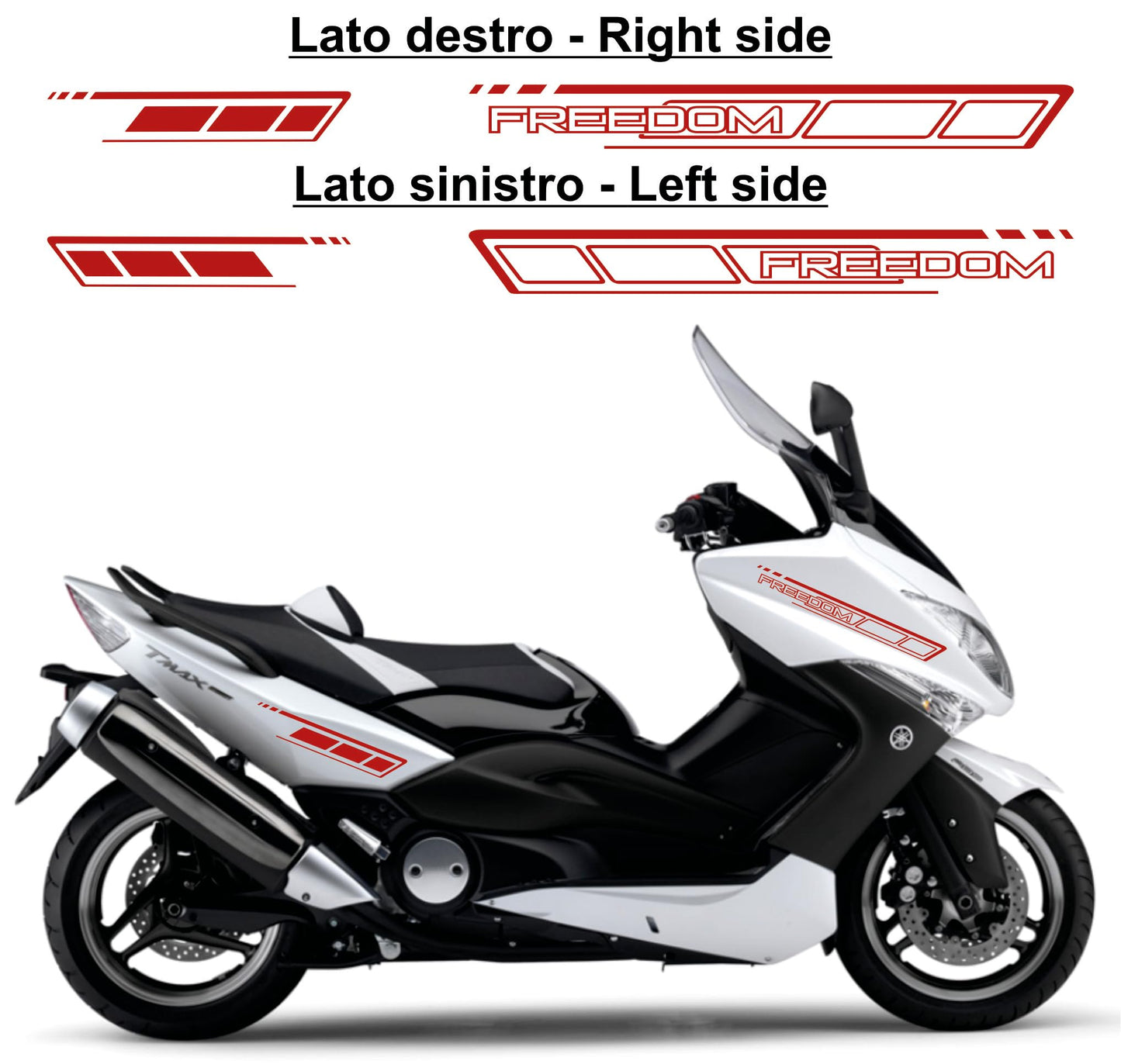 set adesivi decal vinile