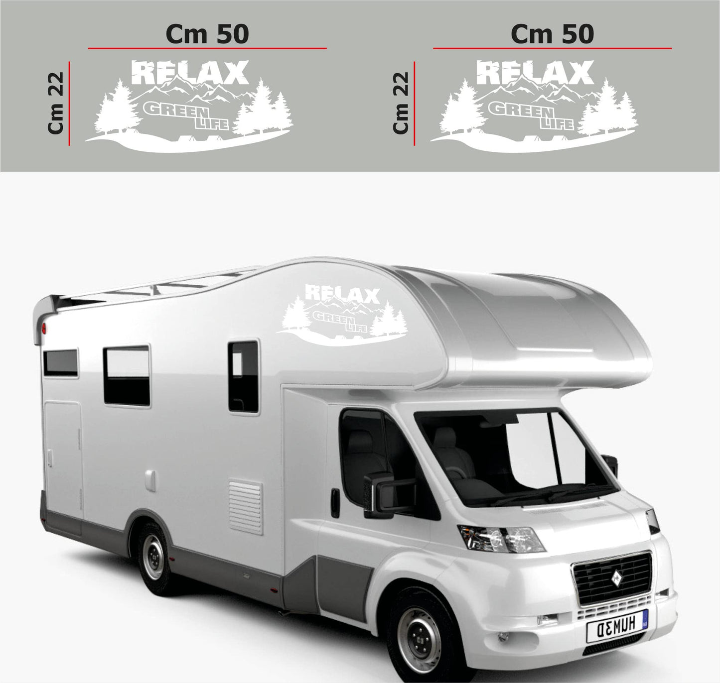 set adesivi decal vinile