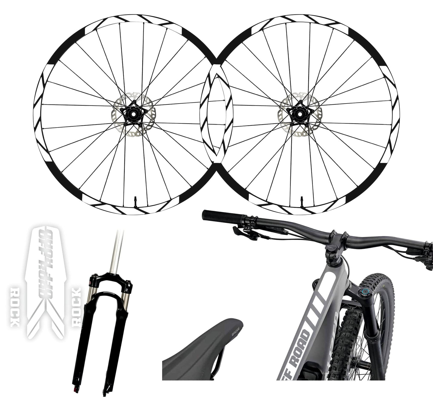 set adesivi decal vinile