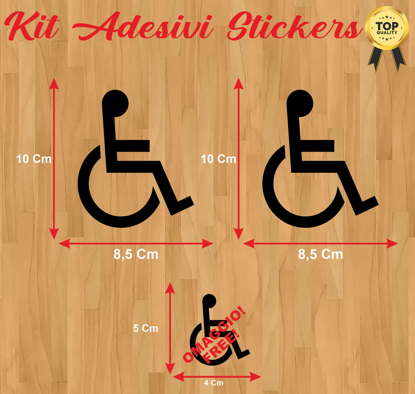set adesivi decal vinile