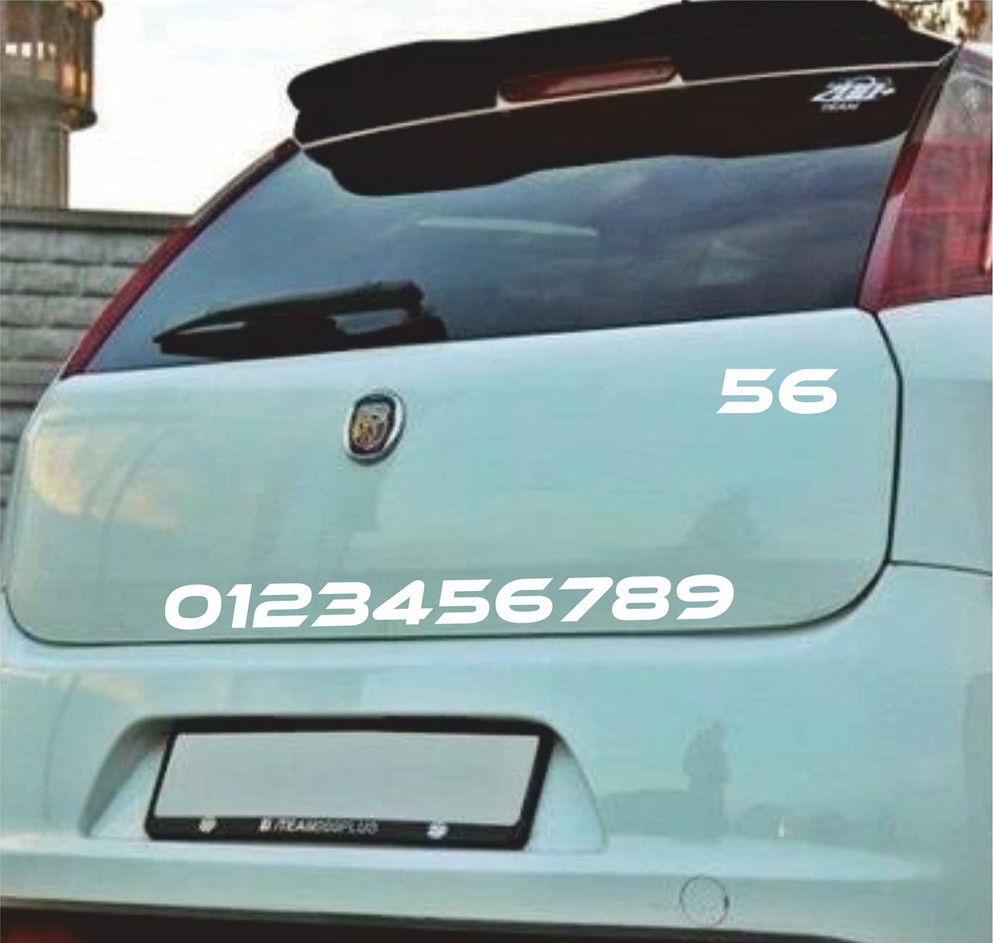 set adesivi decal vinile