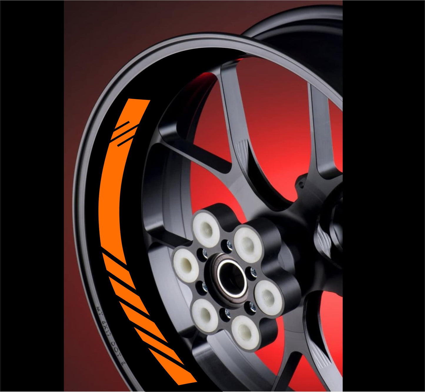 moto cerchi adesivi set adesivi decal vinile