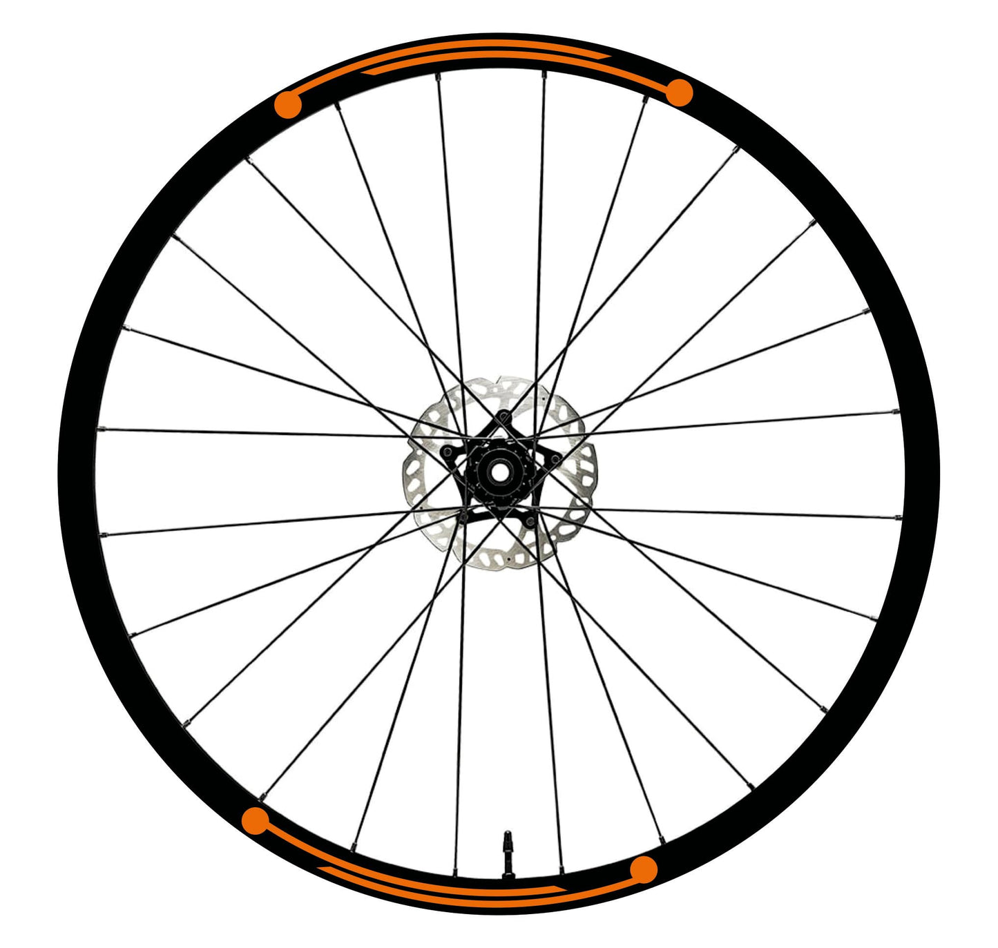 bici mtb cerchi adesivi set adesivi decal vinile