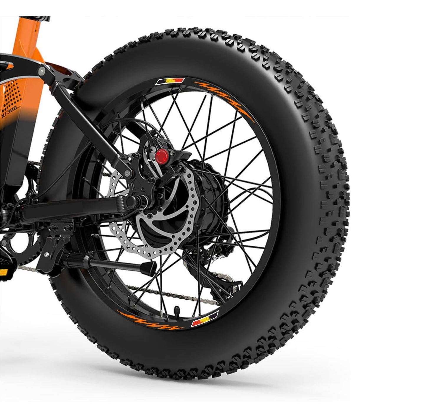 bici mtb cerchi adesivi set adesivi decal vinile