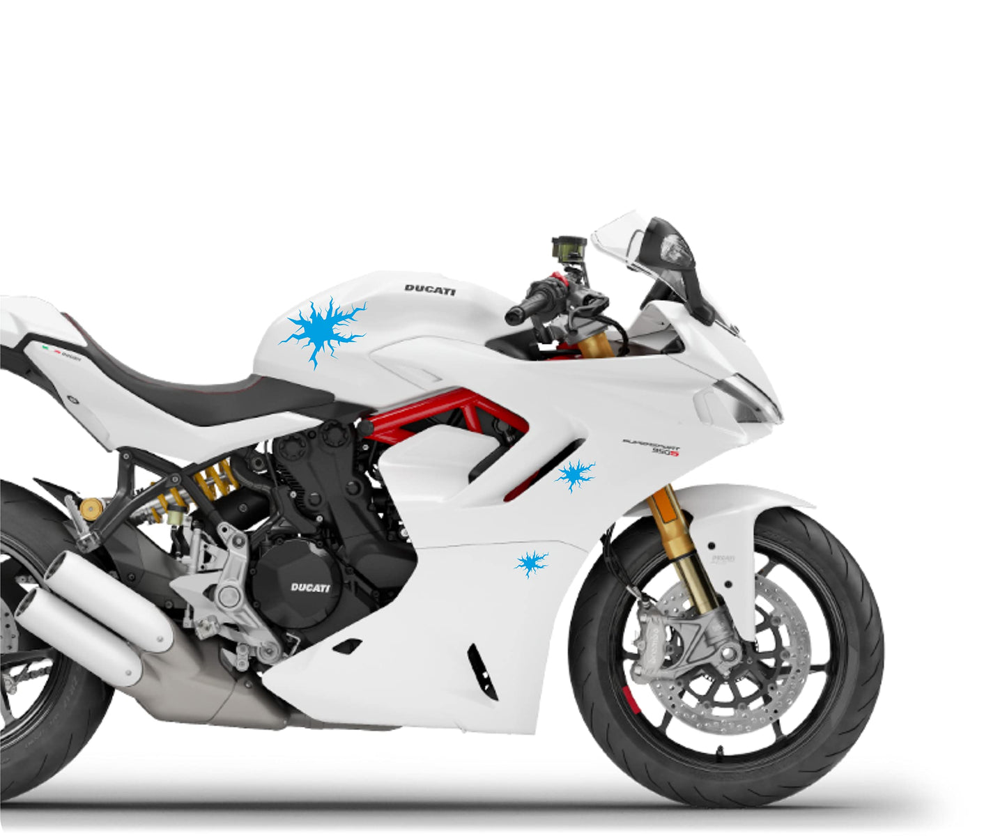 moto adesivi set adesivi decal vinile