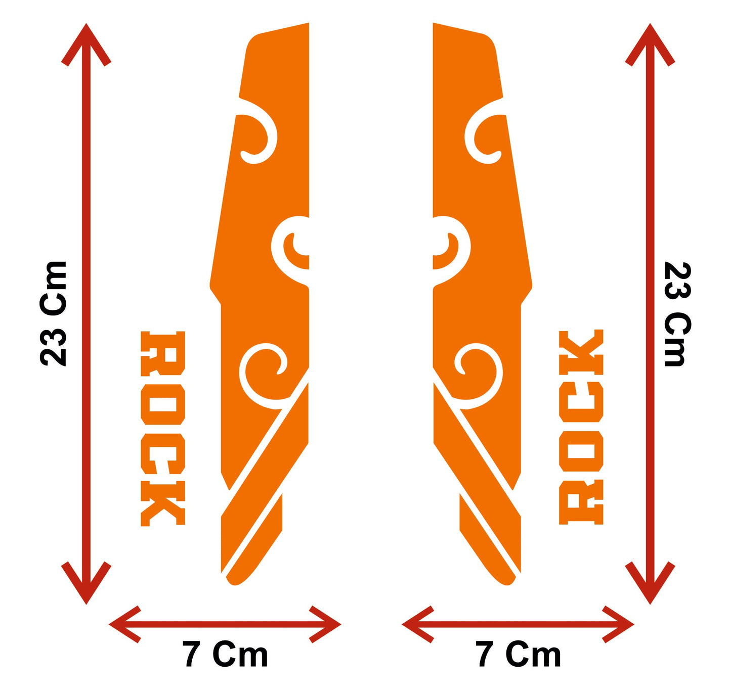 set adesivi decal vinile