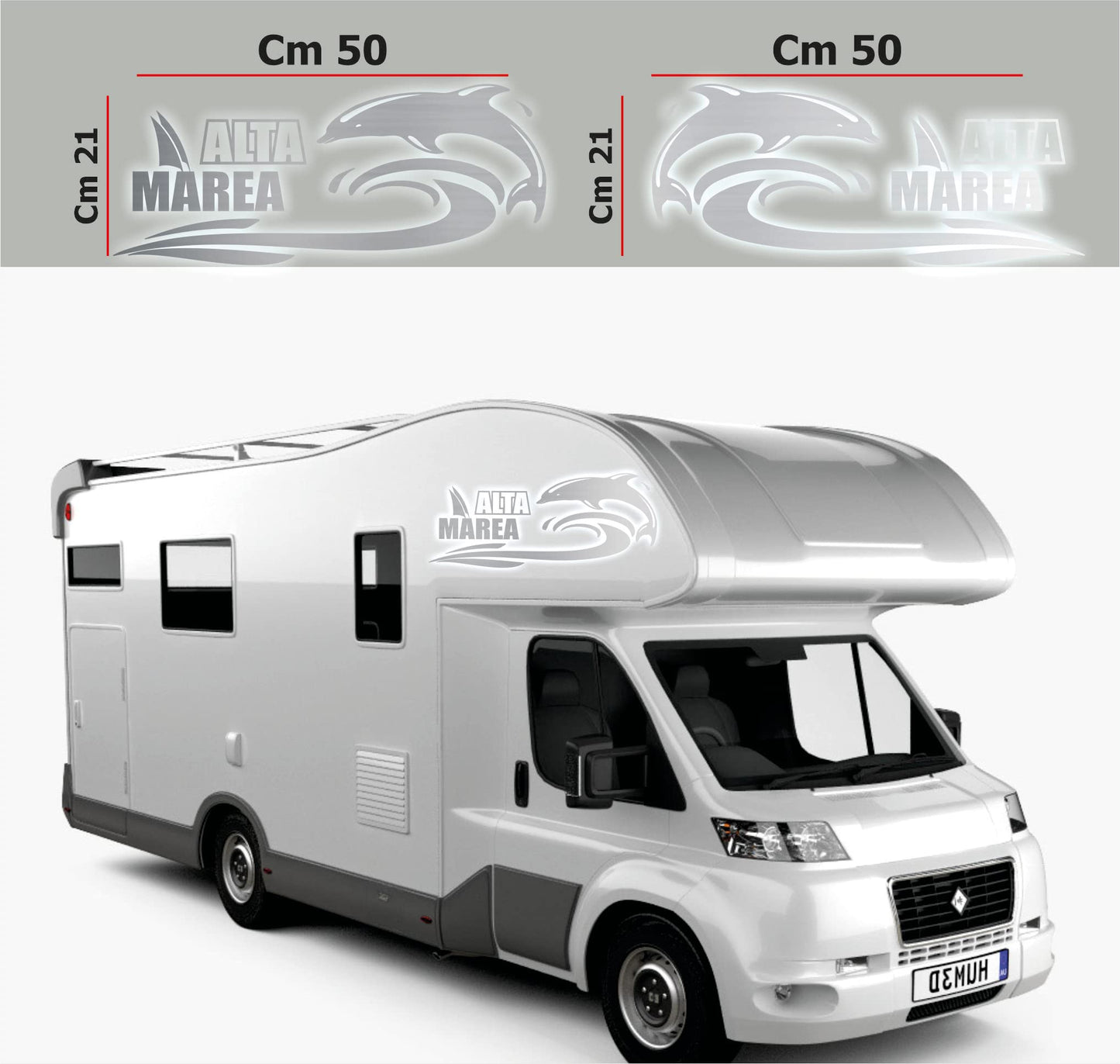 set adesivi decal vinile