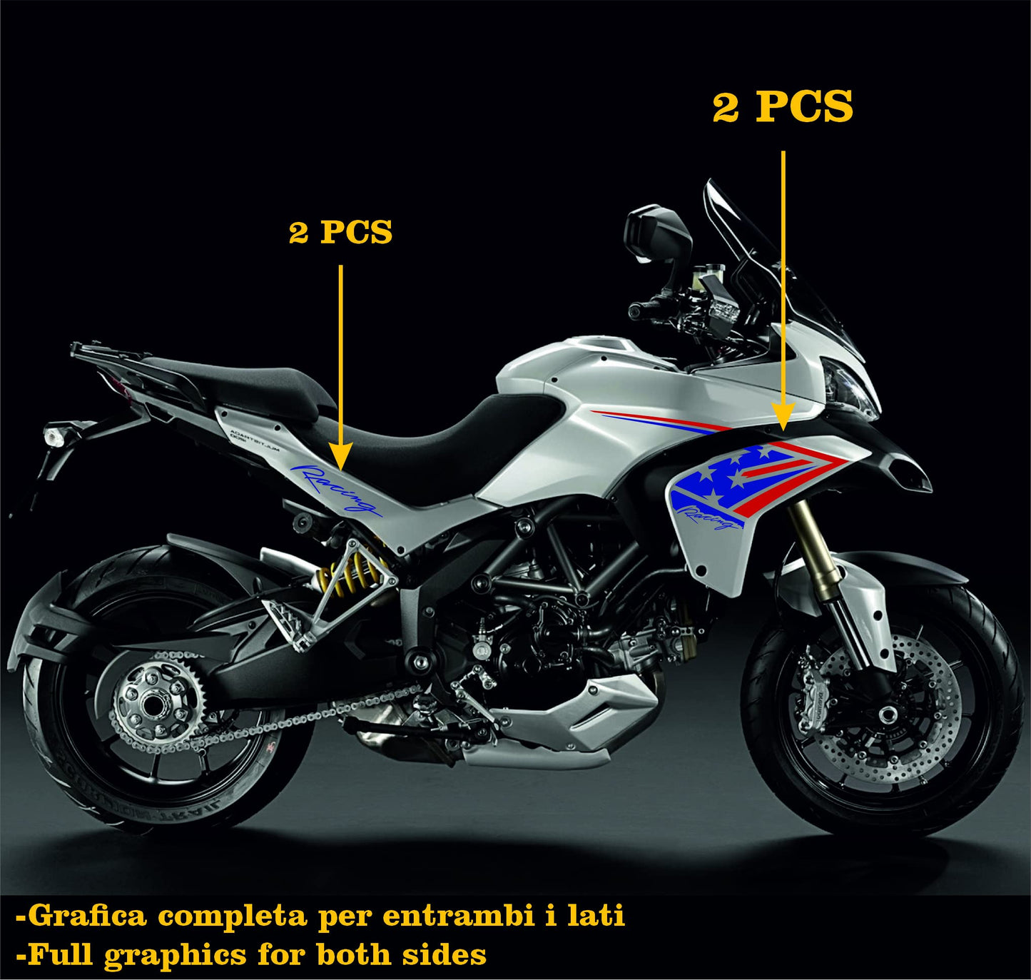 set adesivi decal vinile