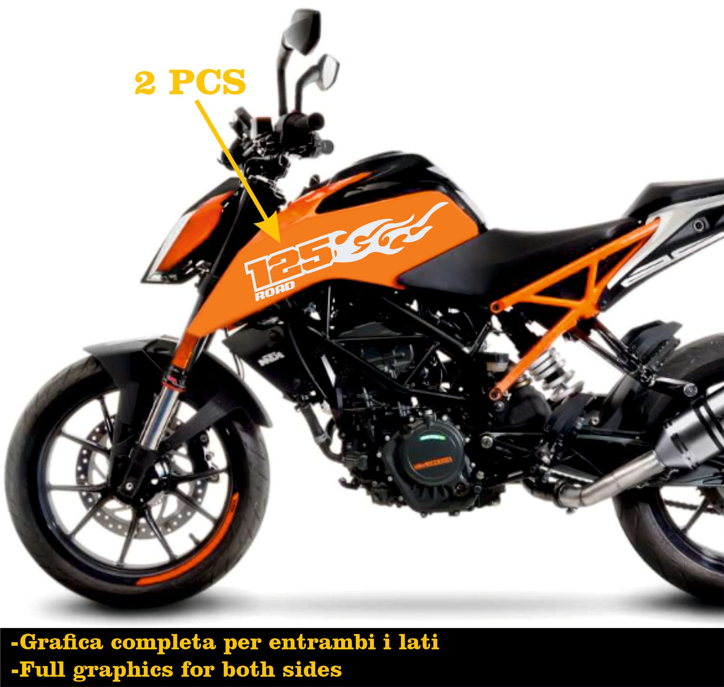 set adesivi decal vinile