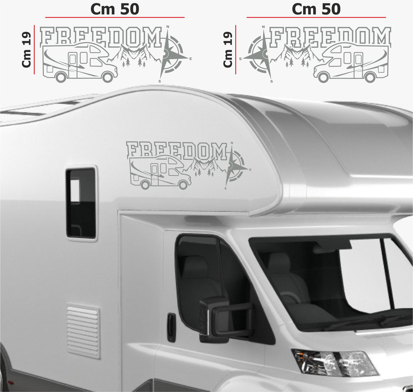 set adesivi decal vinile