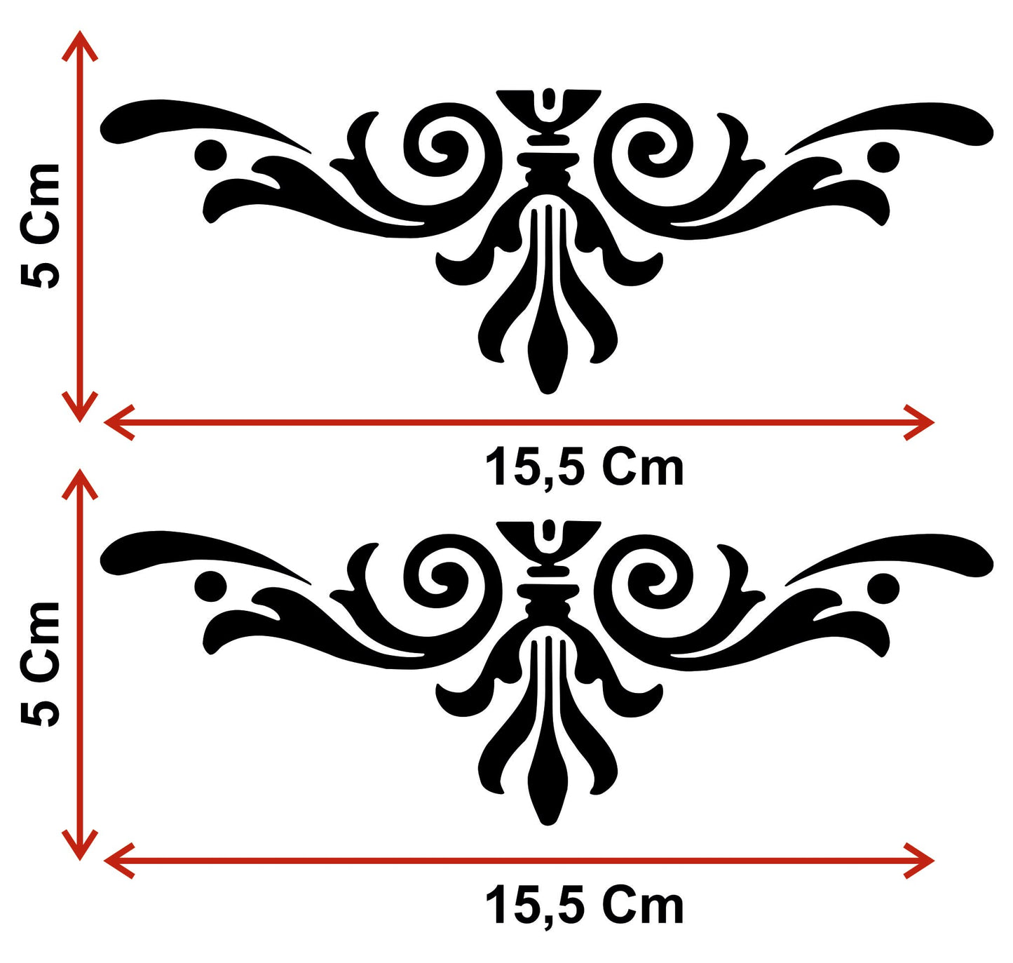 set adesivi decal vinile