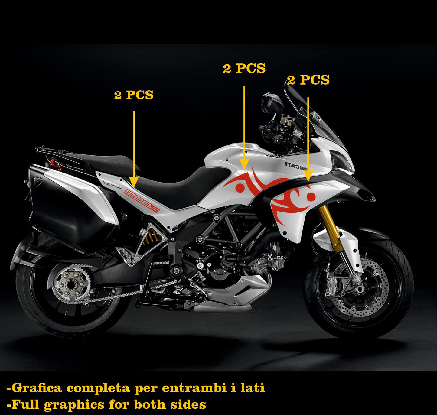 set adesivi decal vinile
