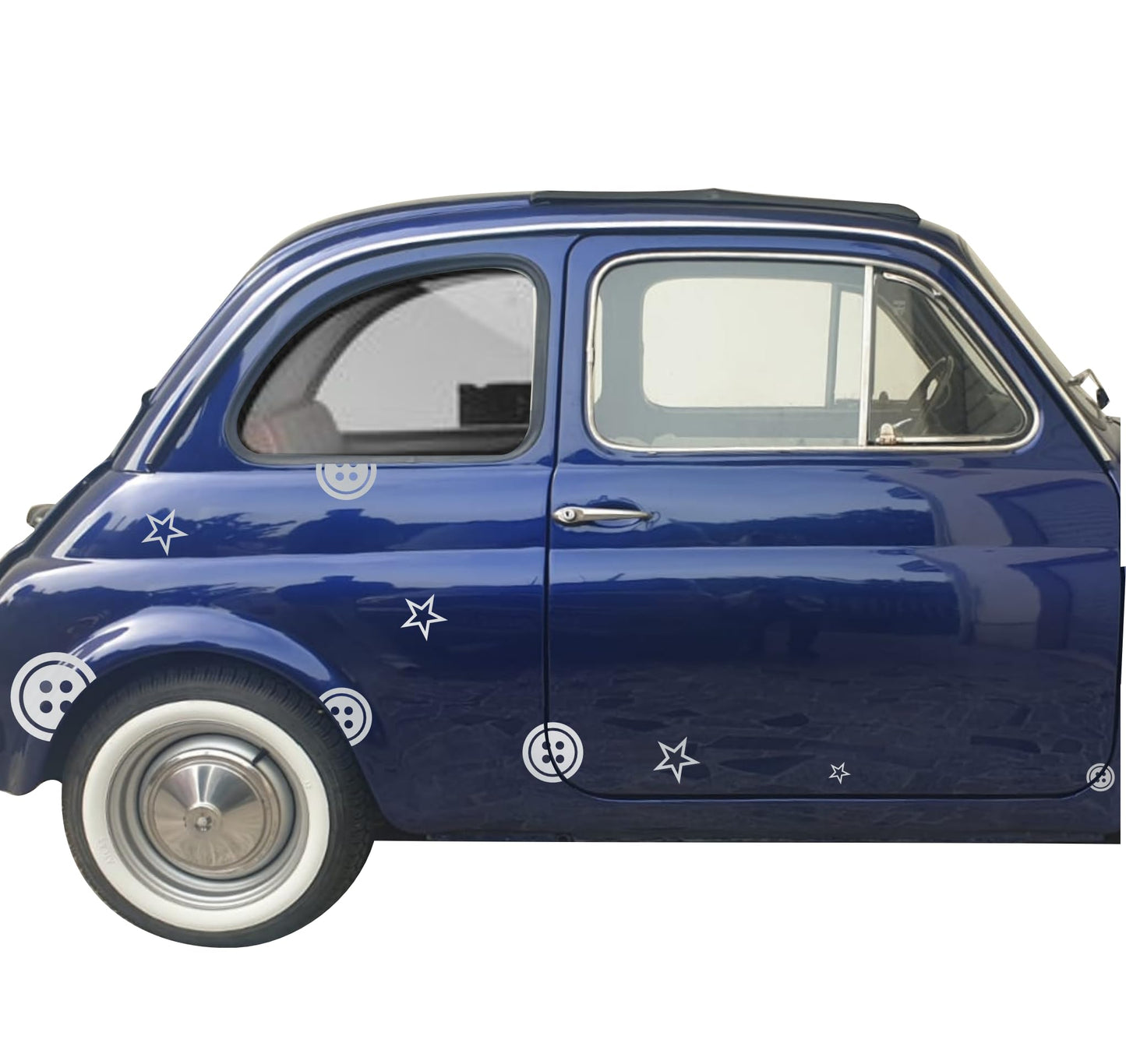 set adesivi decal vinile