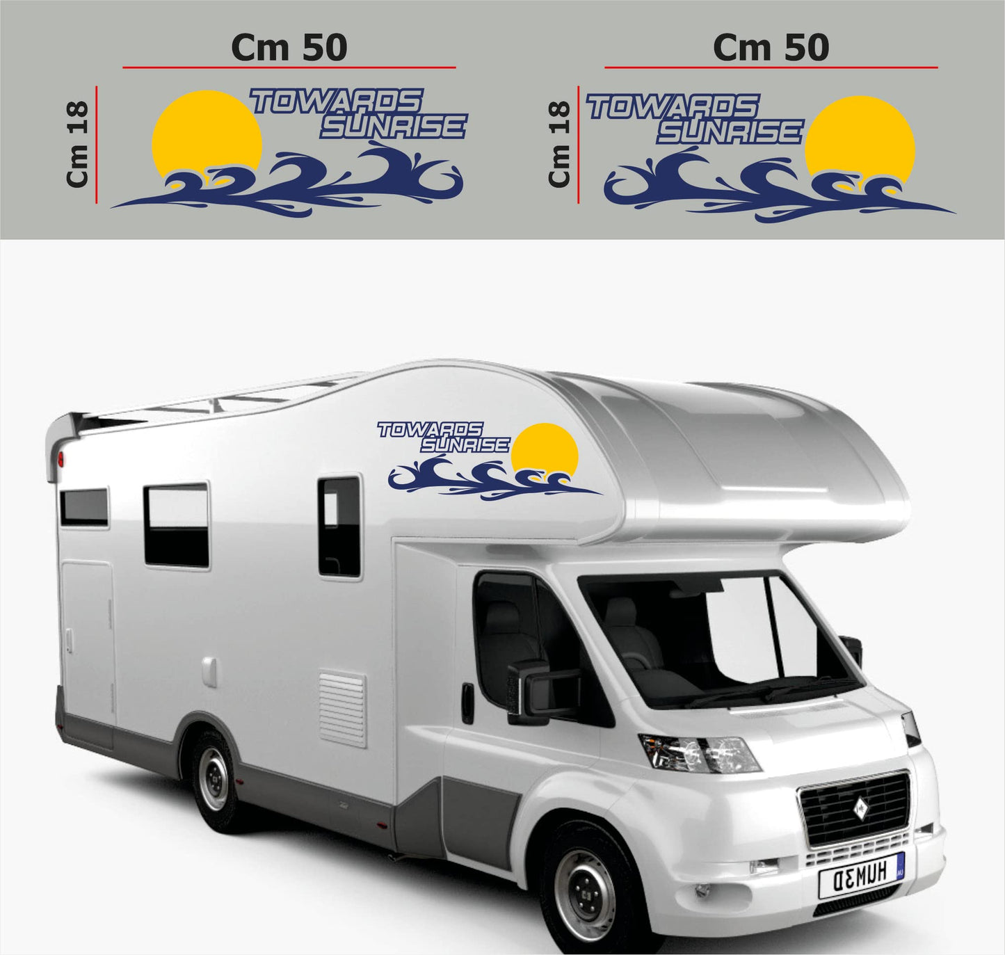 set adesivi decal vinile