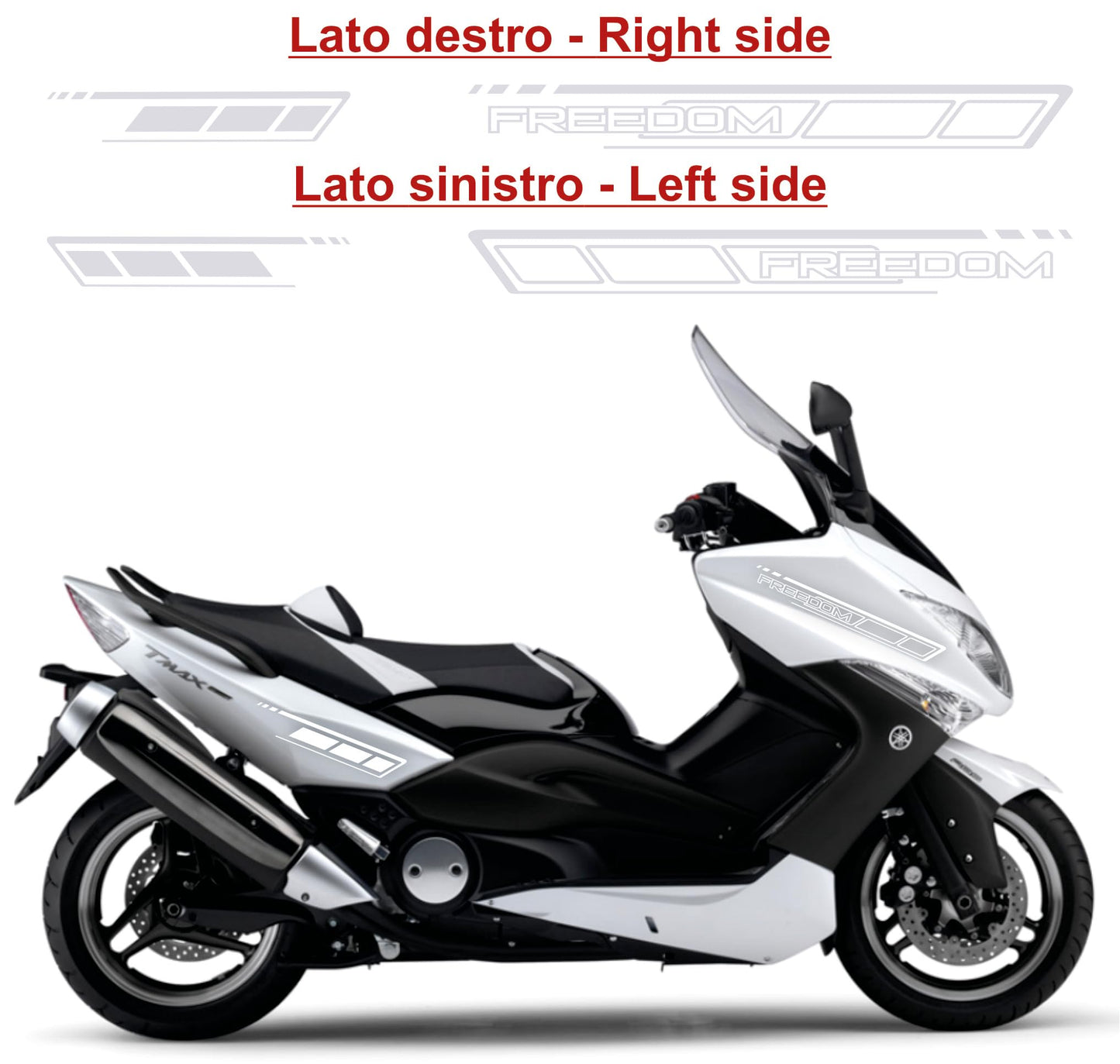 set adesivi decal vinile
