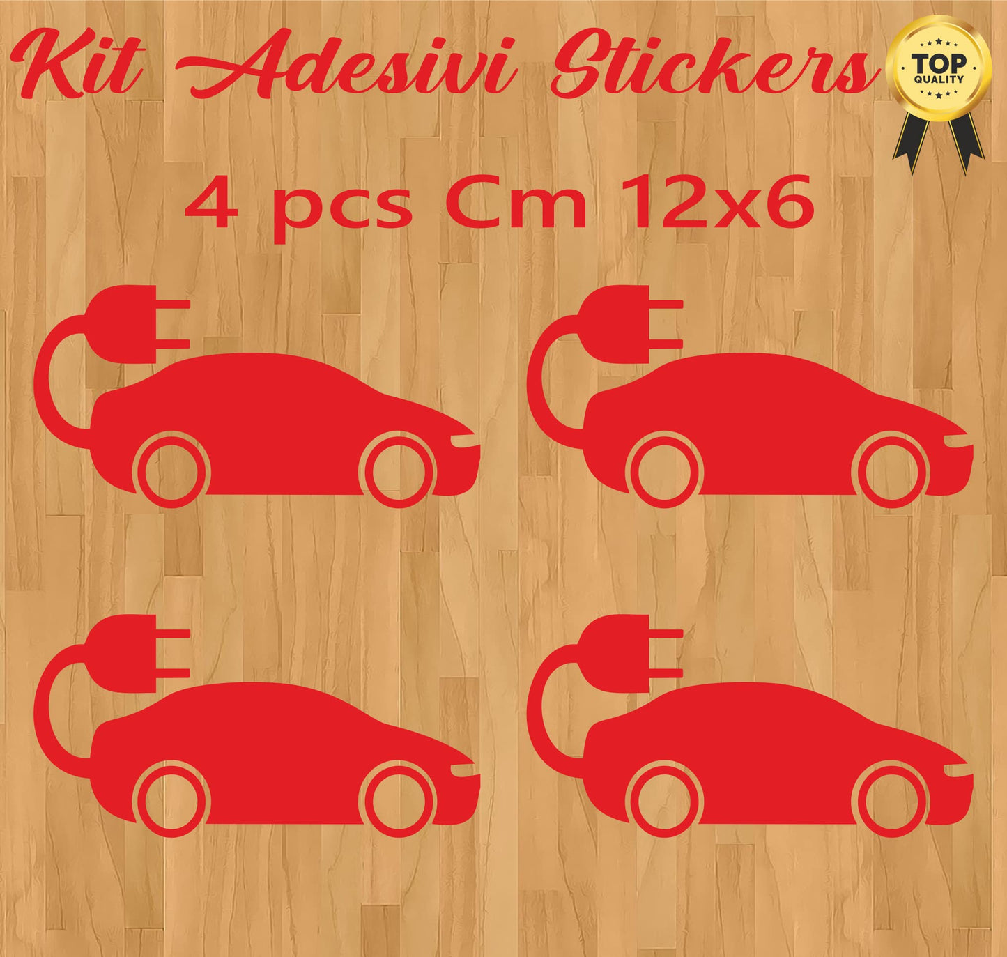 set adesivi decal vinile