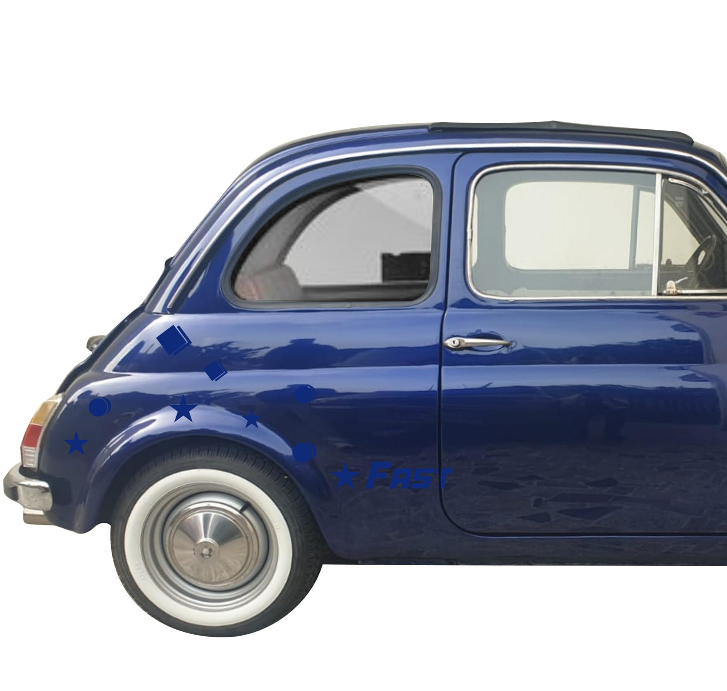 set adesivi decal vinile