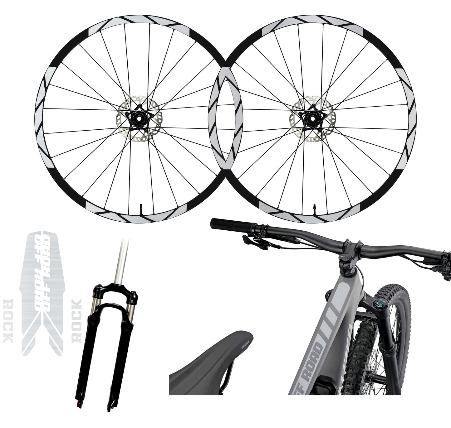 set adesivi decal vinile
