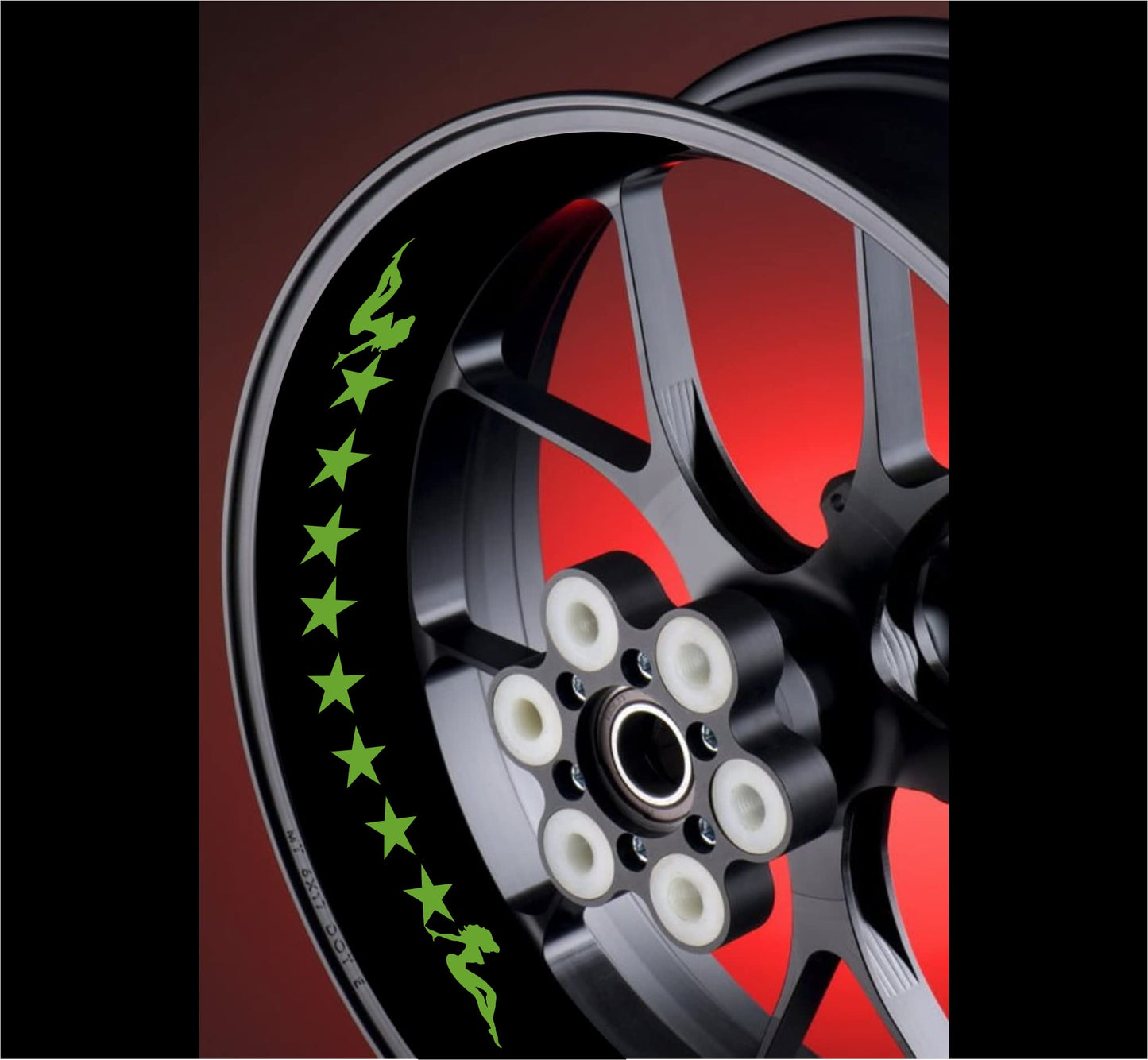 set adesivi decal vinile