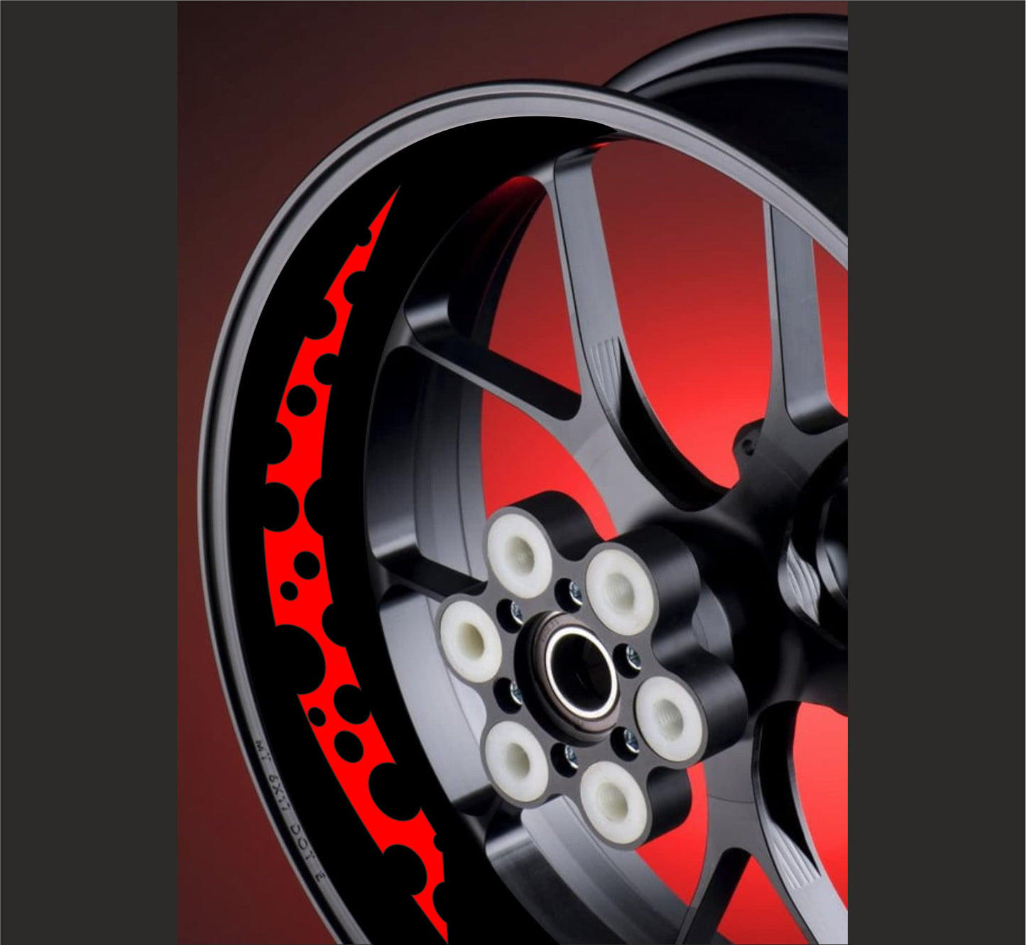 set adesivi decal vinile