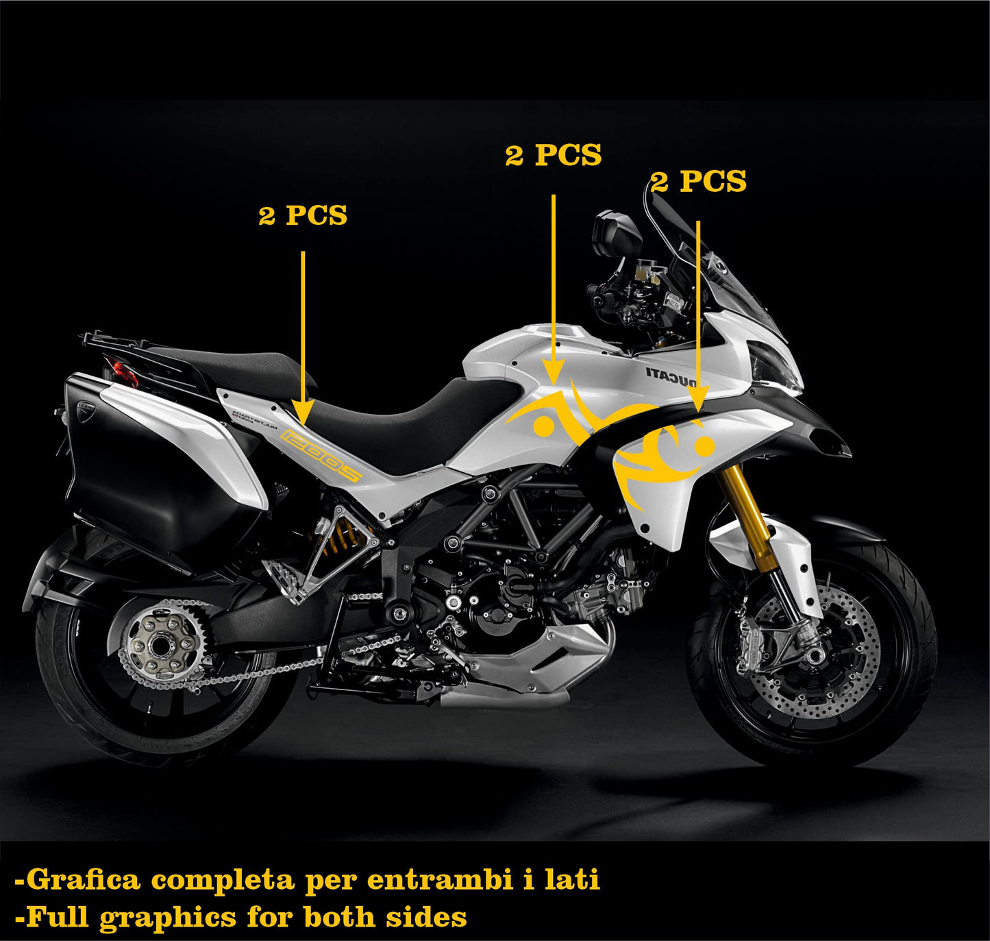 set adesivi decal vinile