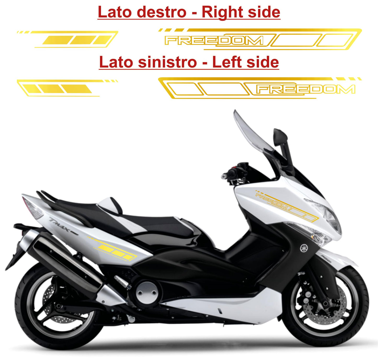 set adesivi decal vinile