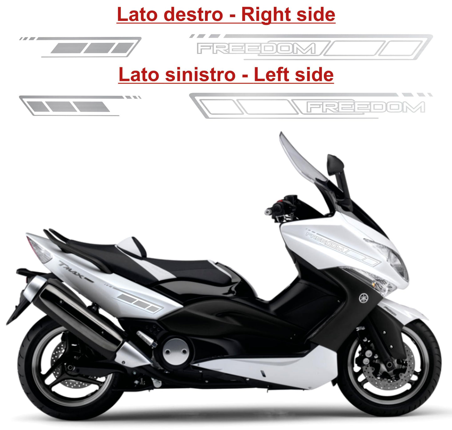 set adesivi decal vinile