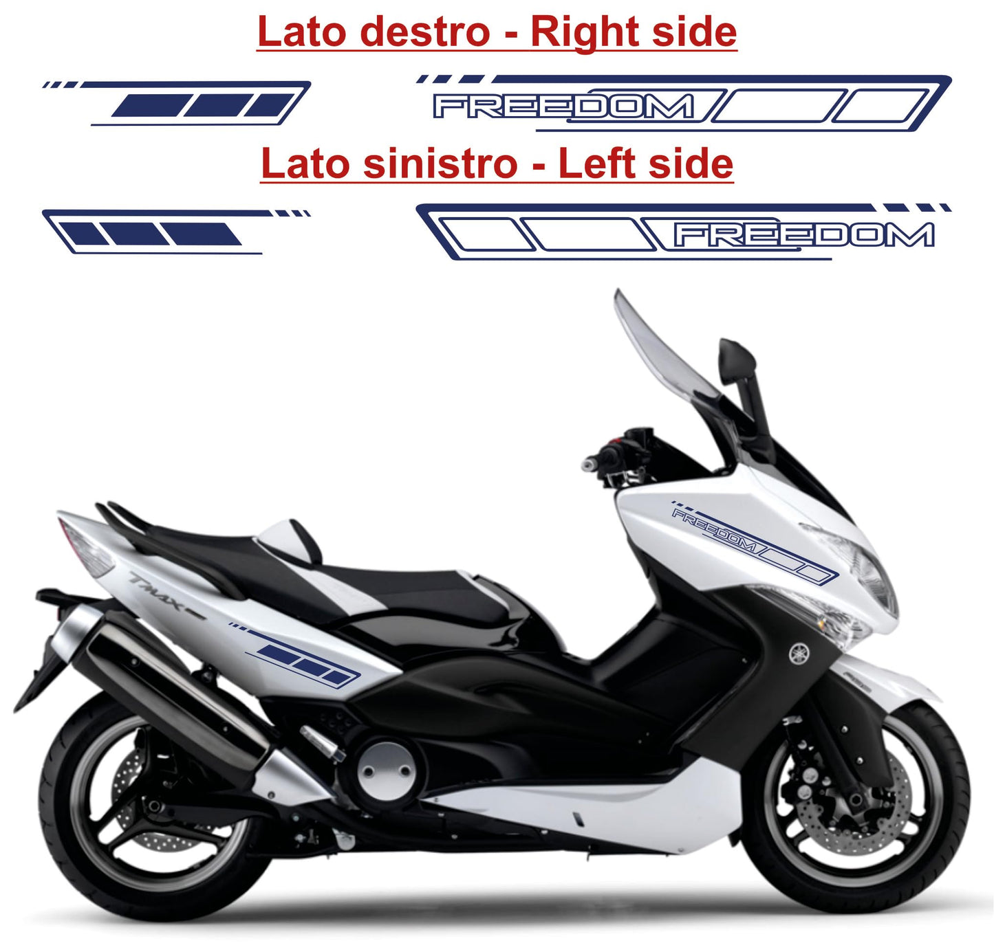 set adesivi decal vinile