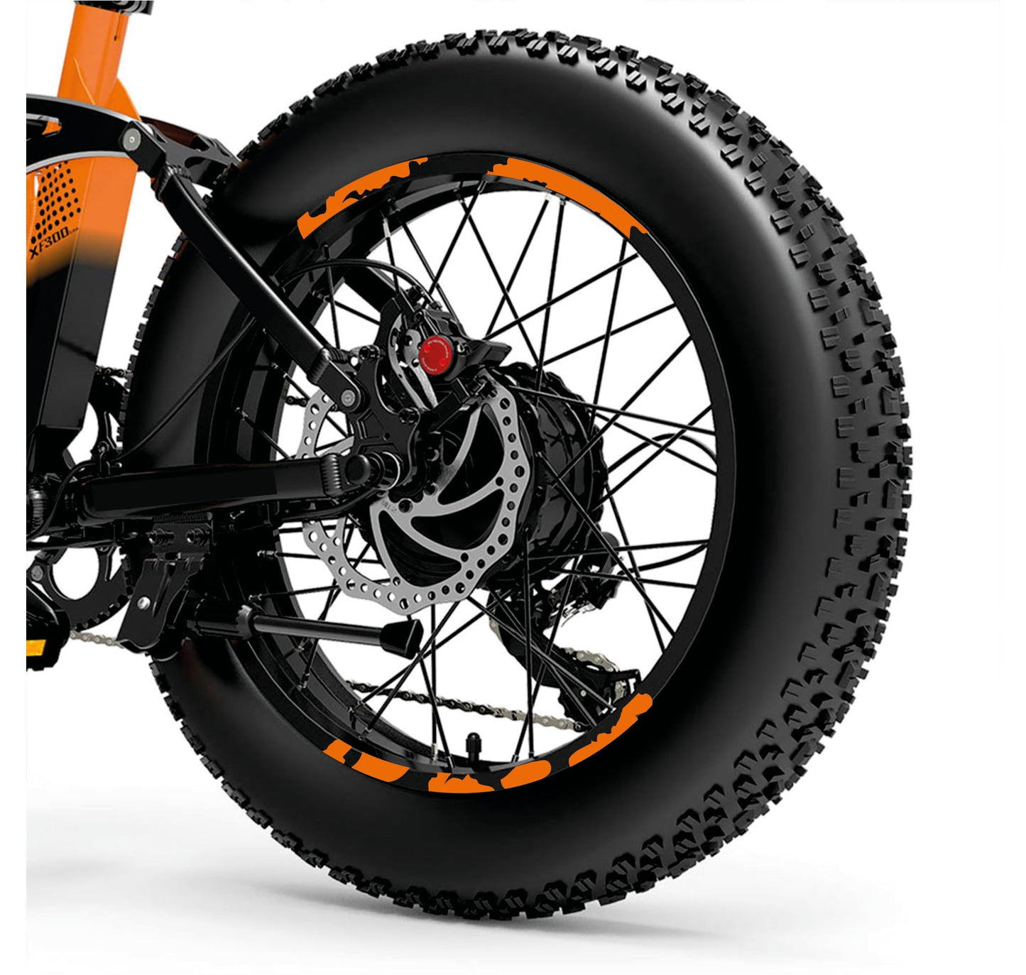 bici mtb cerchi adesivi set adesivi decal vinile