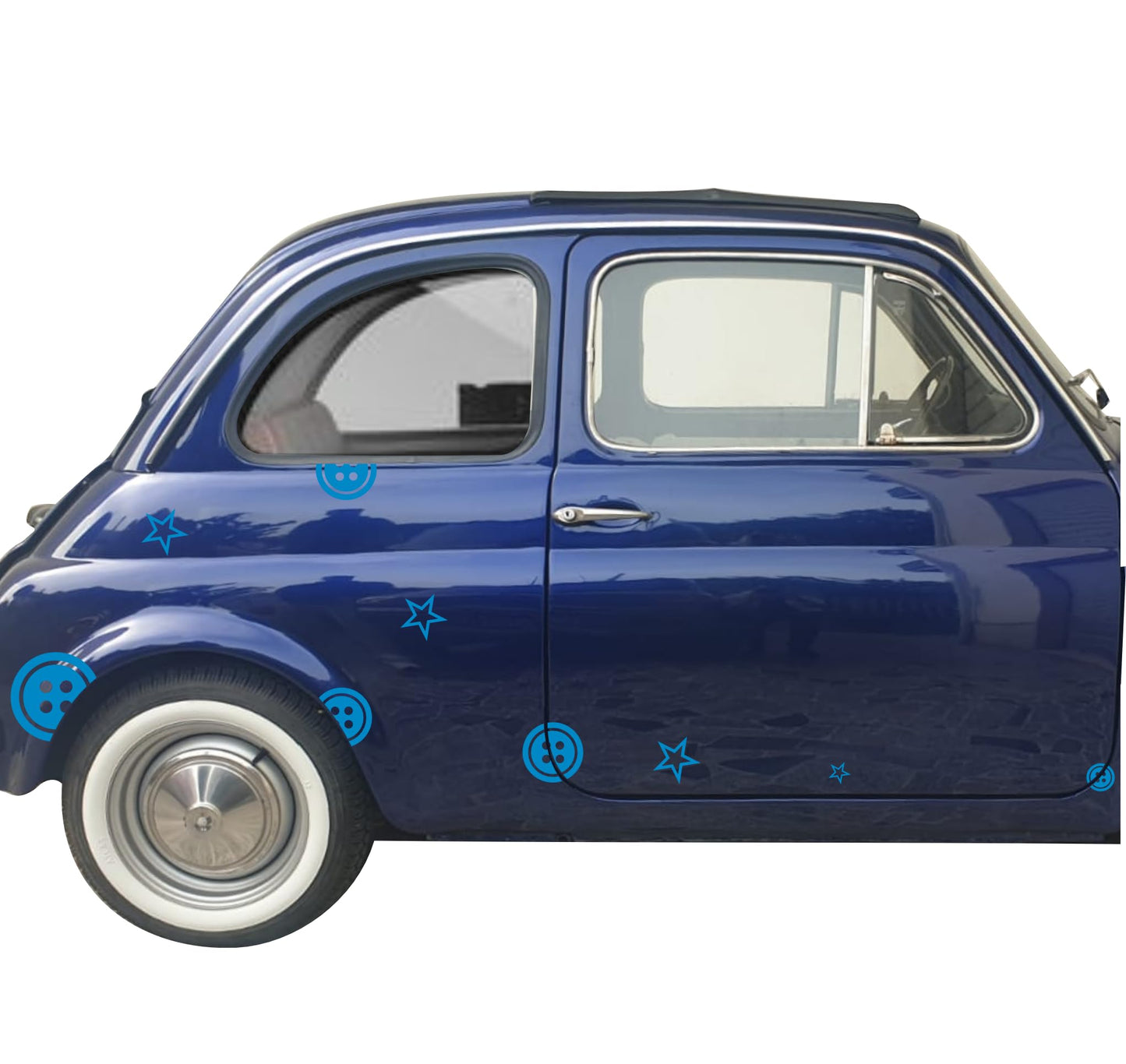 set adesivi decal vinile