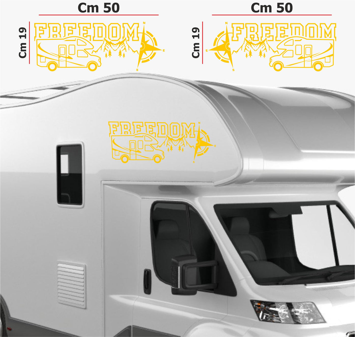 set adesivi decal vinile