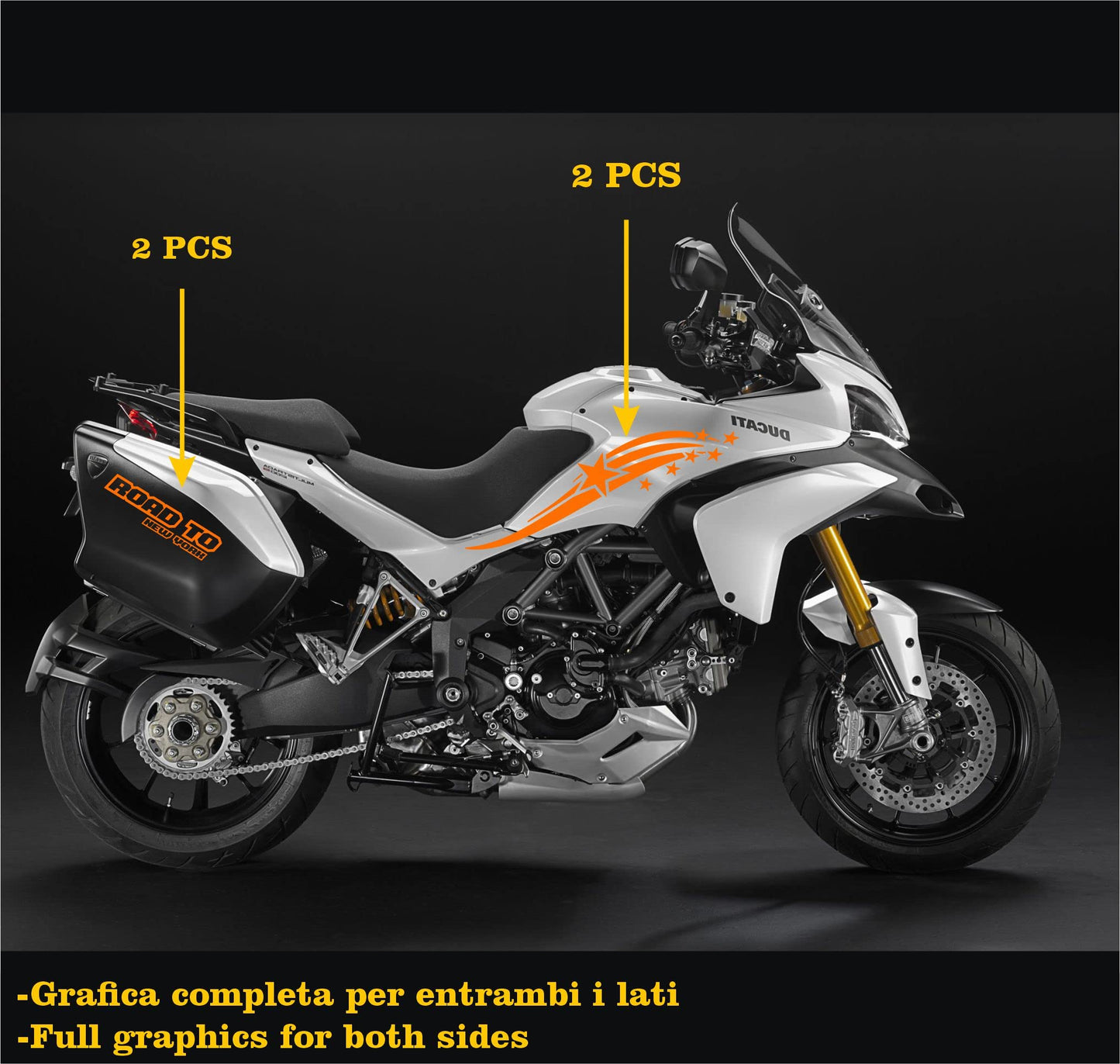 set adesivi decal vinile