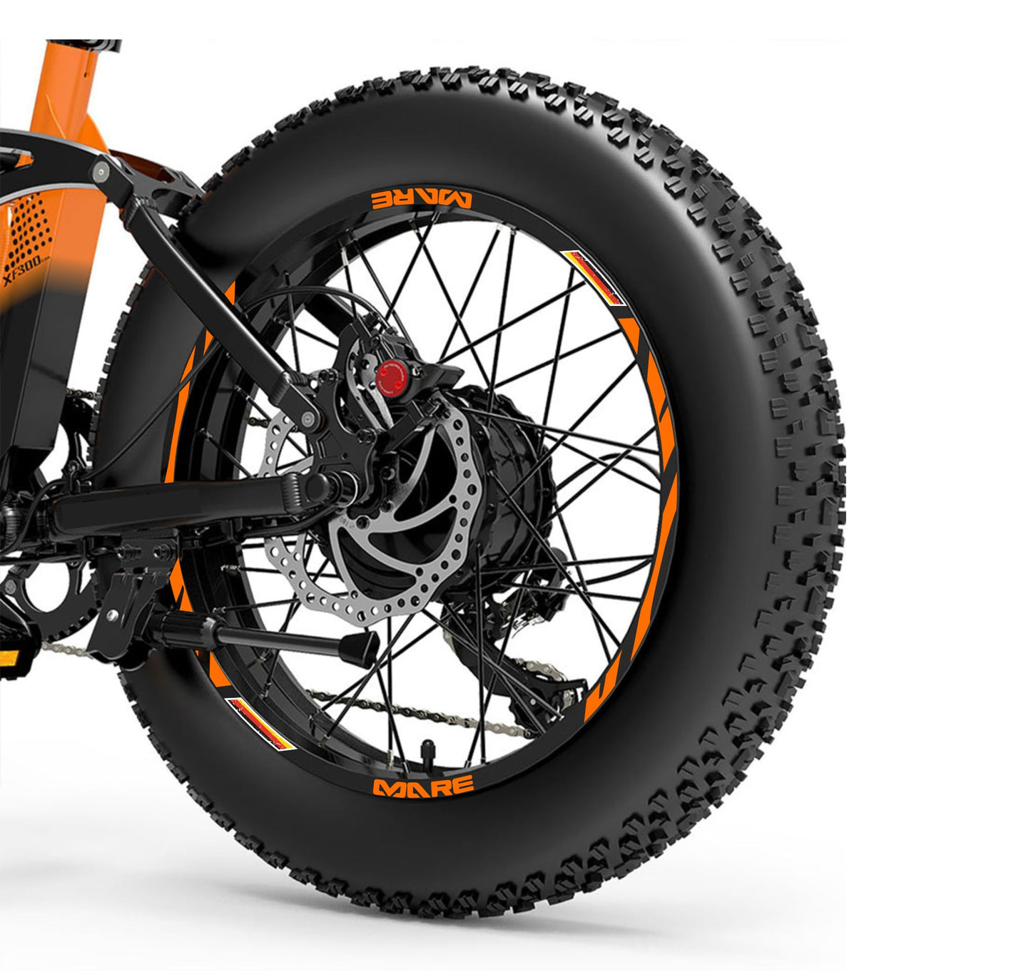 bici mtb cerchi adesivi set adesivi decal vinile