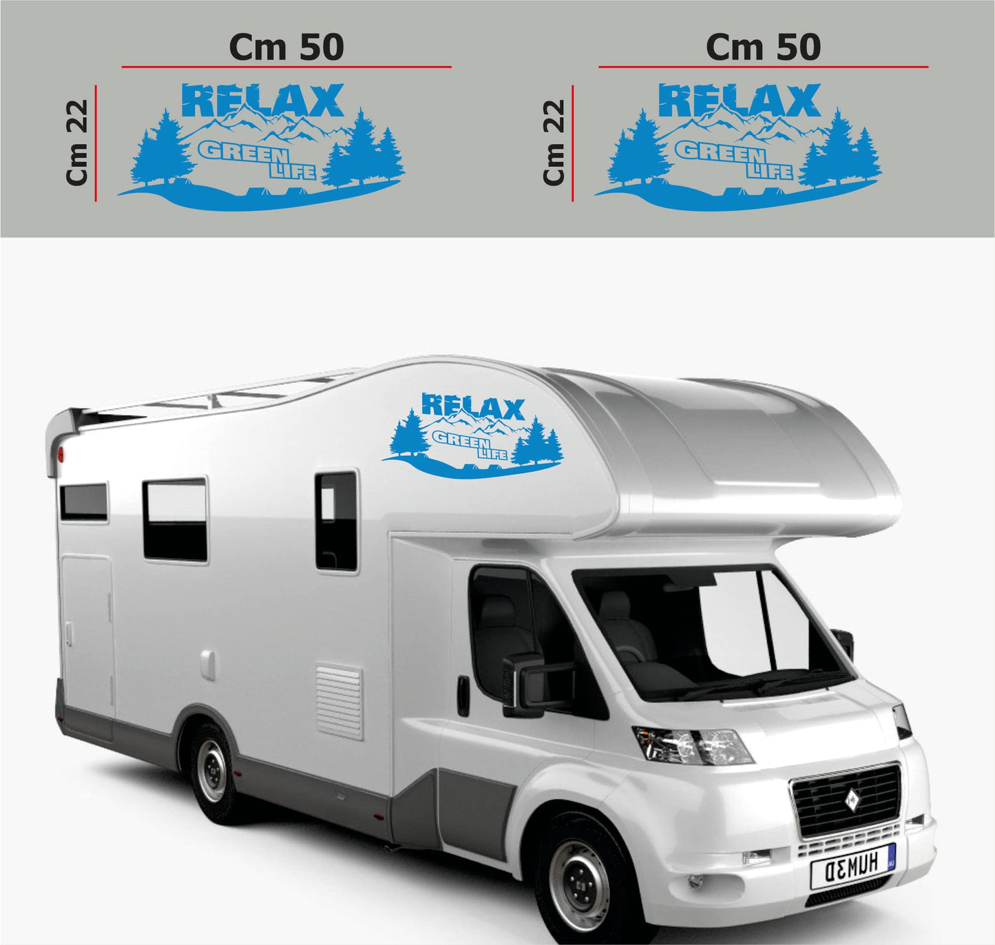 set adesivi decal vinile