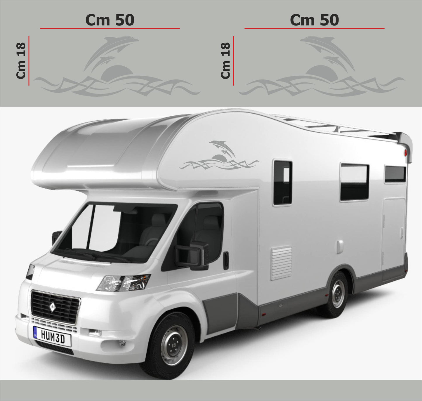 set adesivi decal vinile