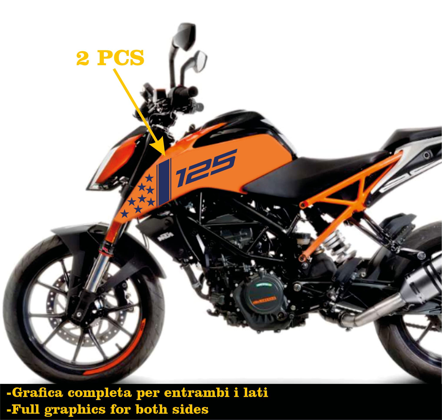 set adesivi decal vinile