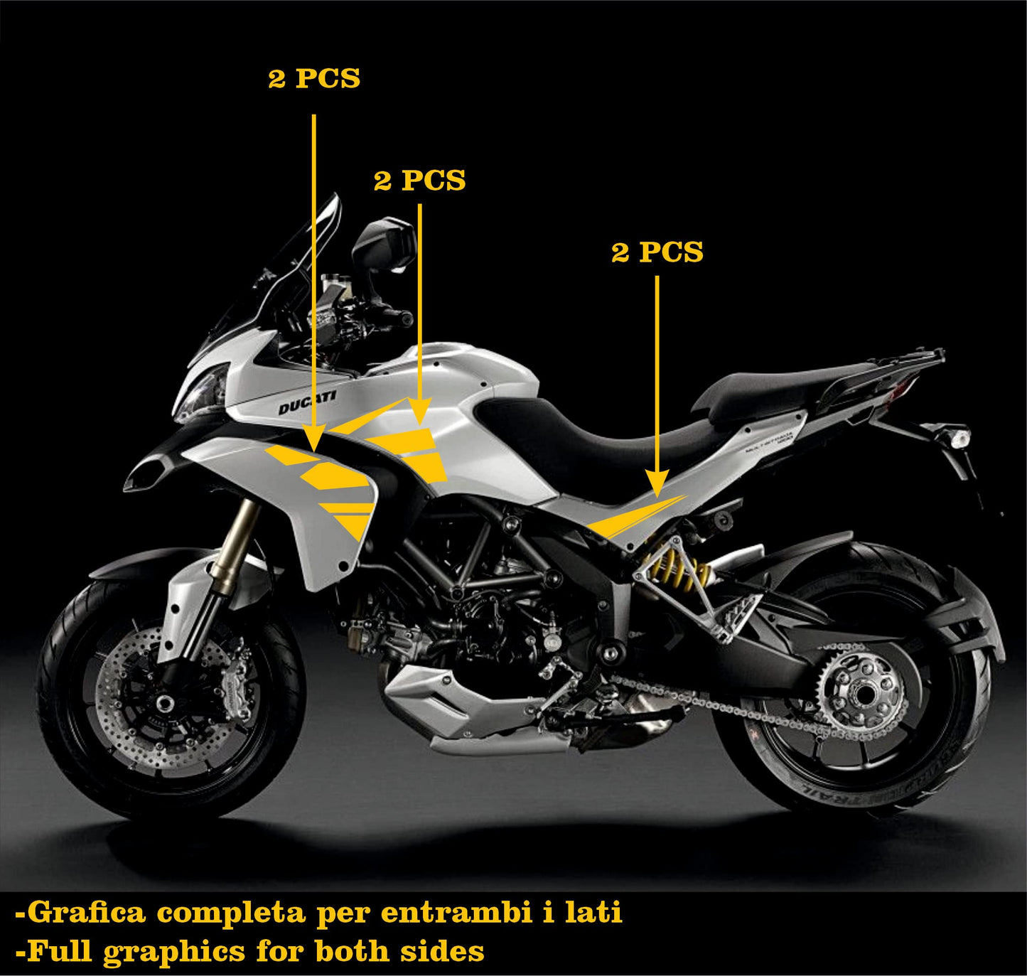 set adesivi decal vinile