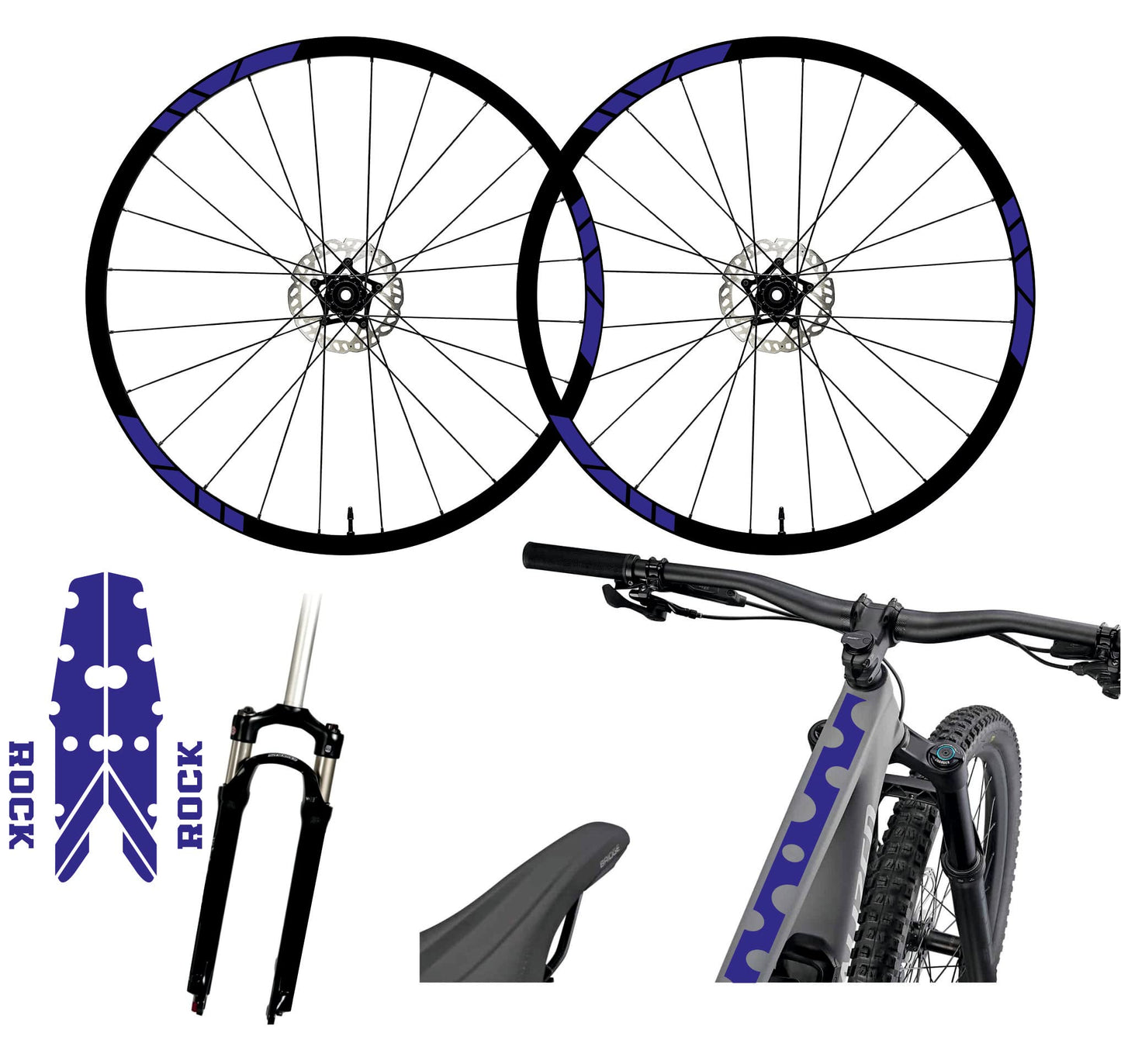 set adesivi decal vinile